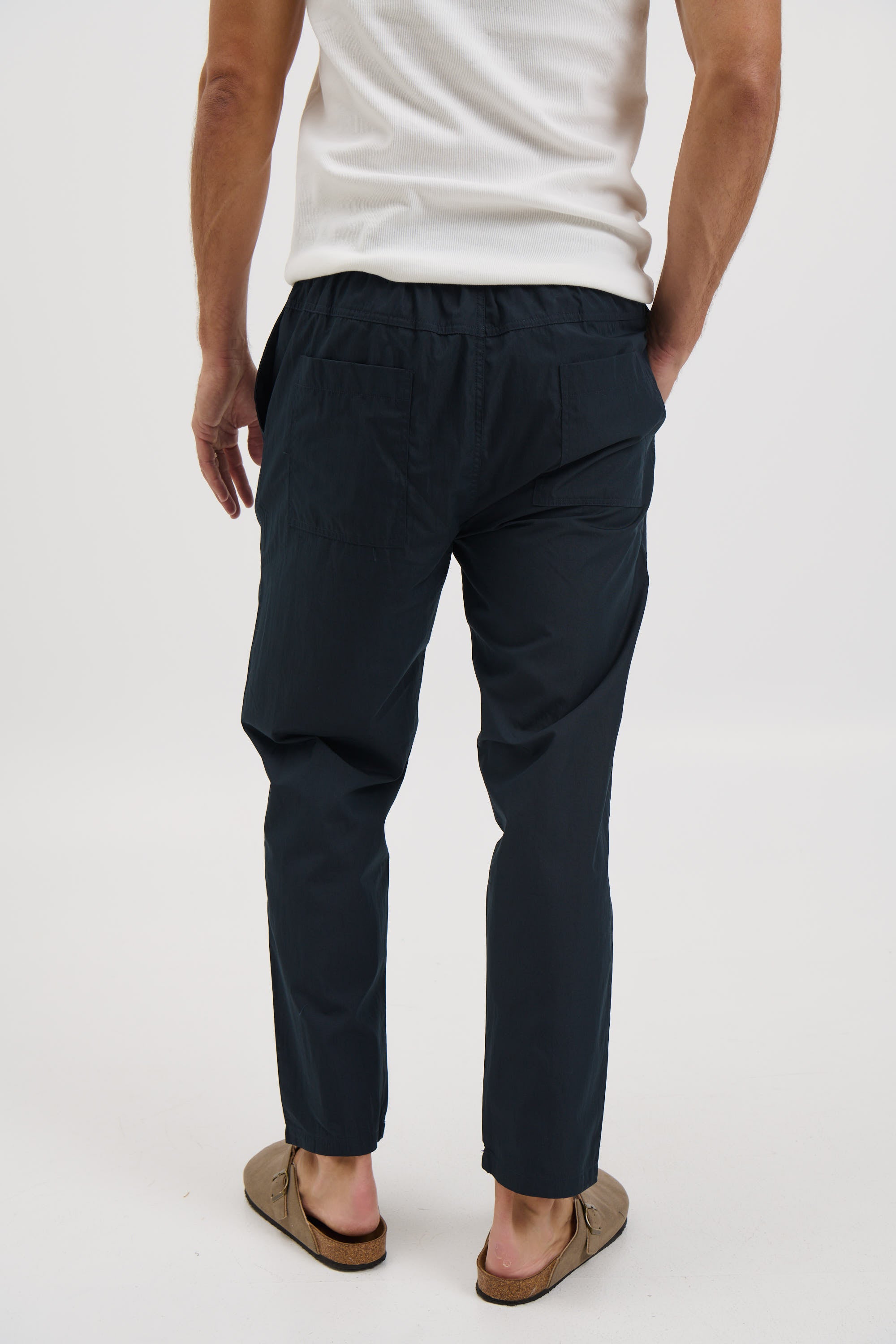 Locky Straight Pant Navy