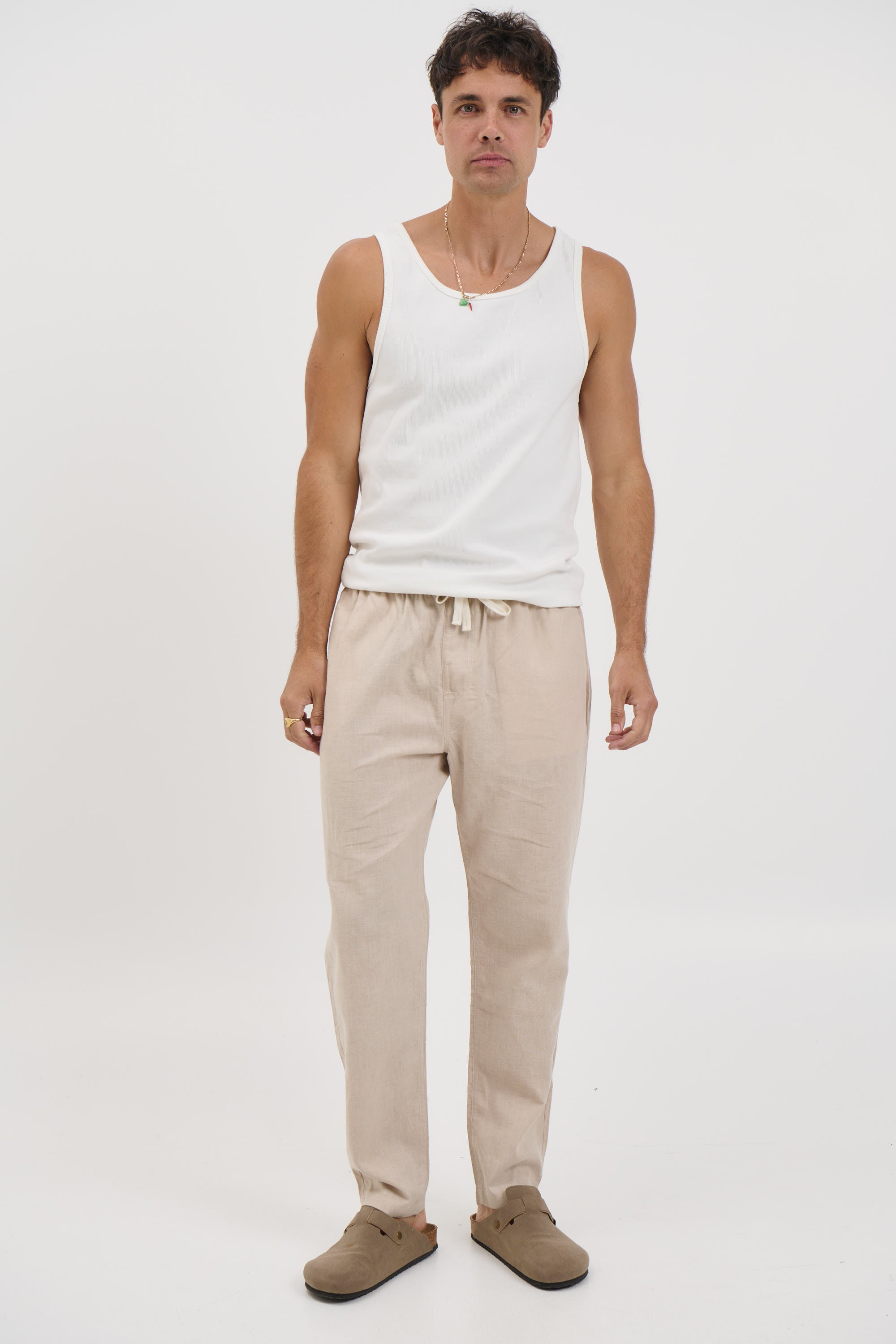 NTH Linen Pant Oat