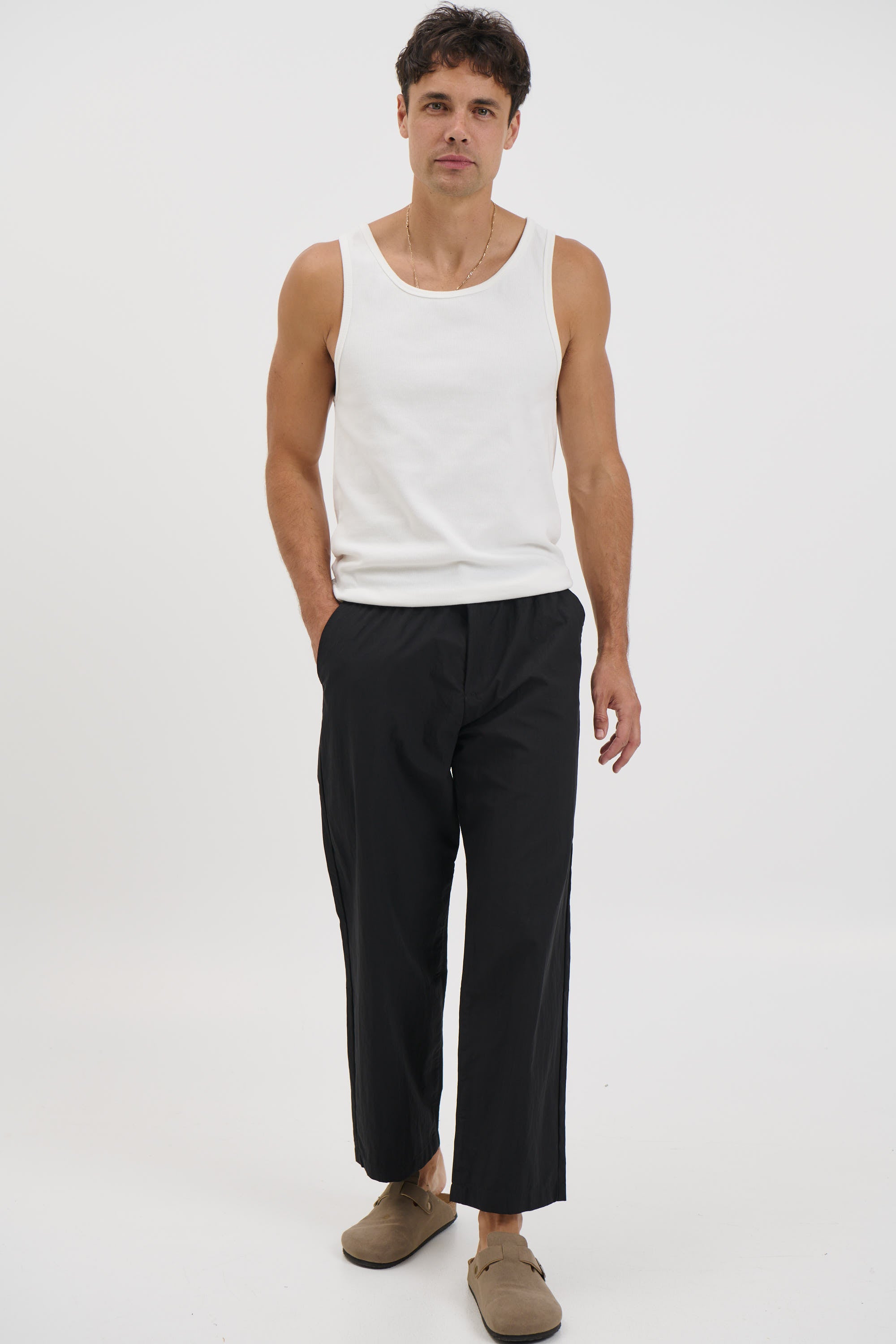 Ben Straight Pant Black