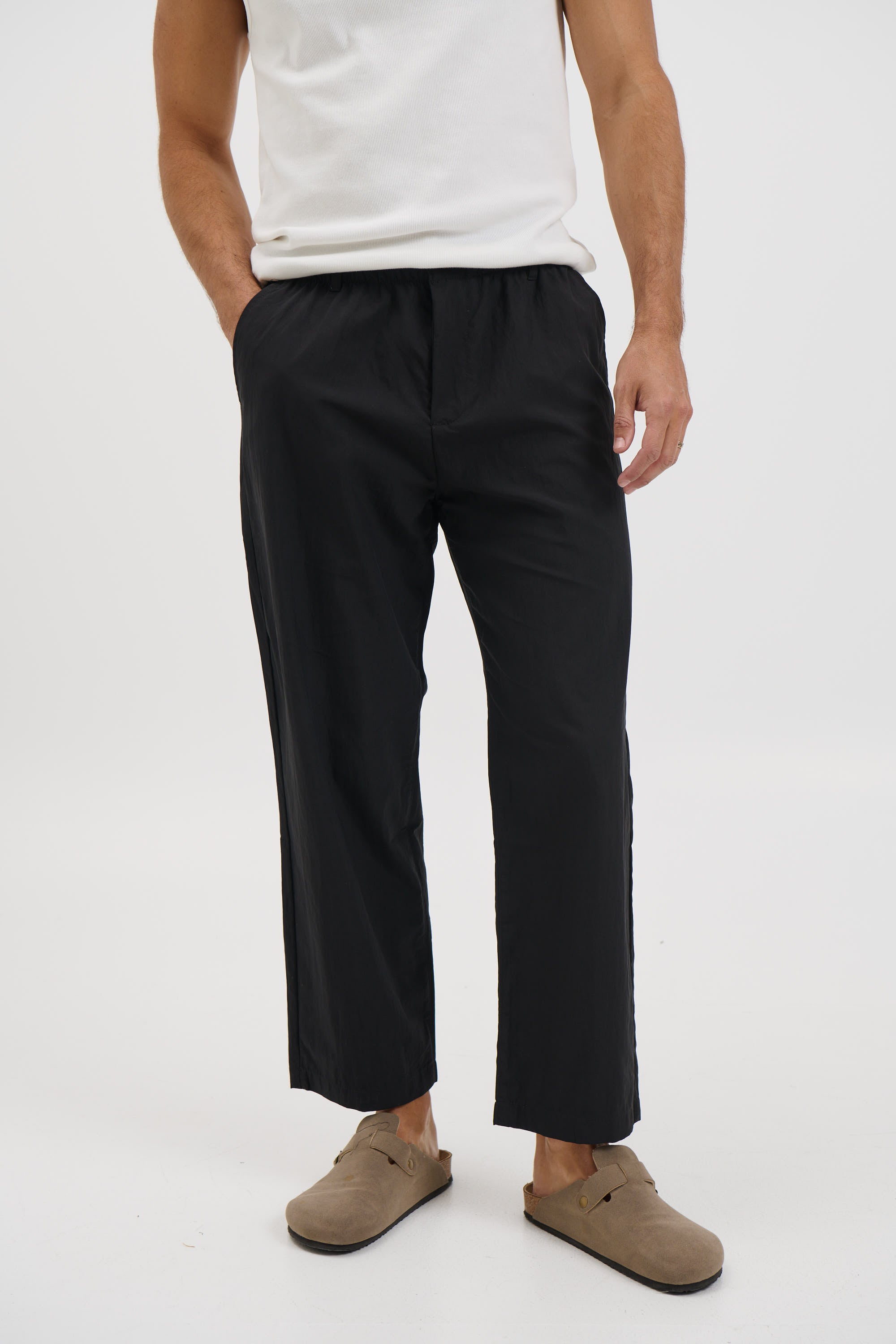Ben Straight Pant Black