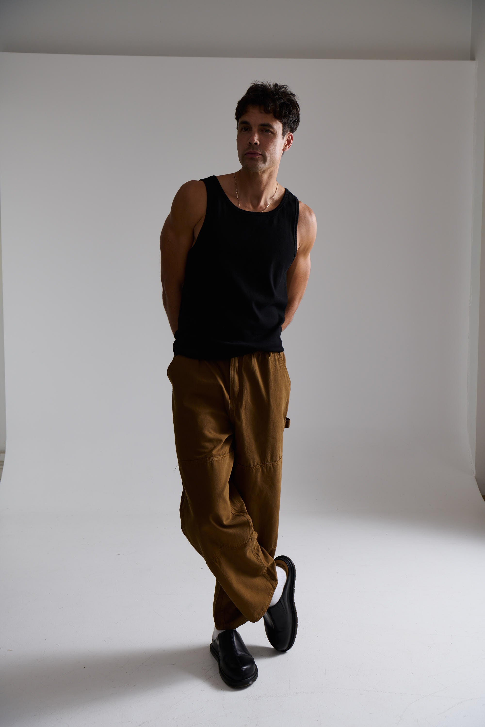 Cotton Drill Pant Choc