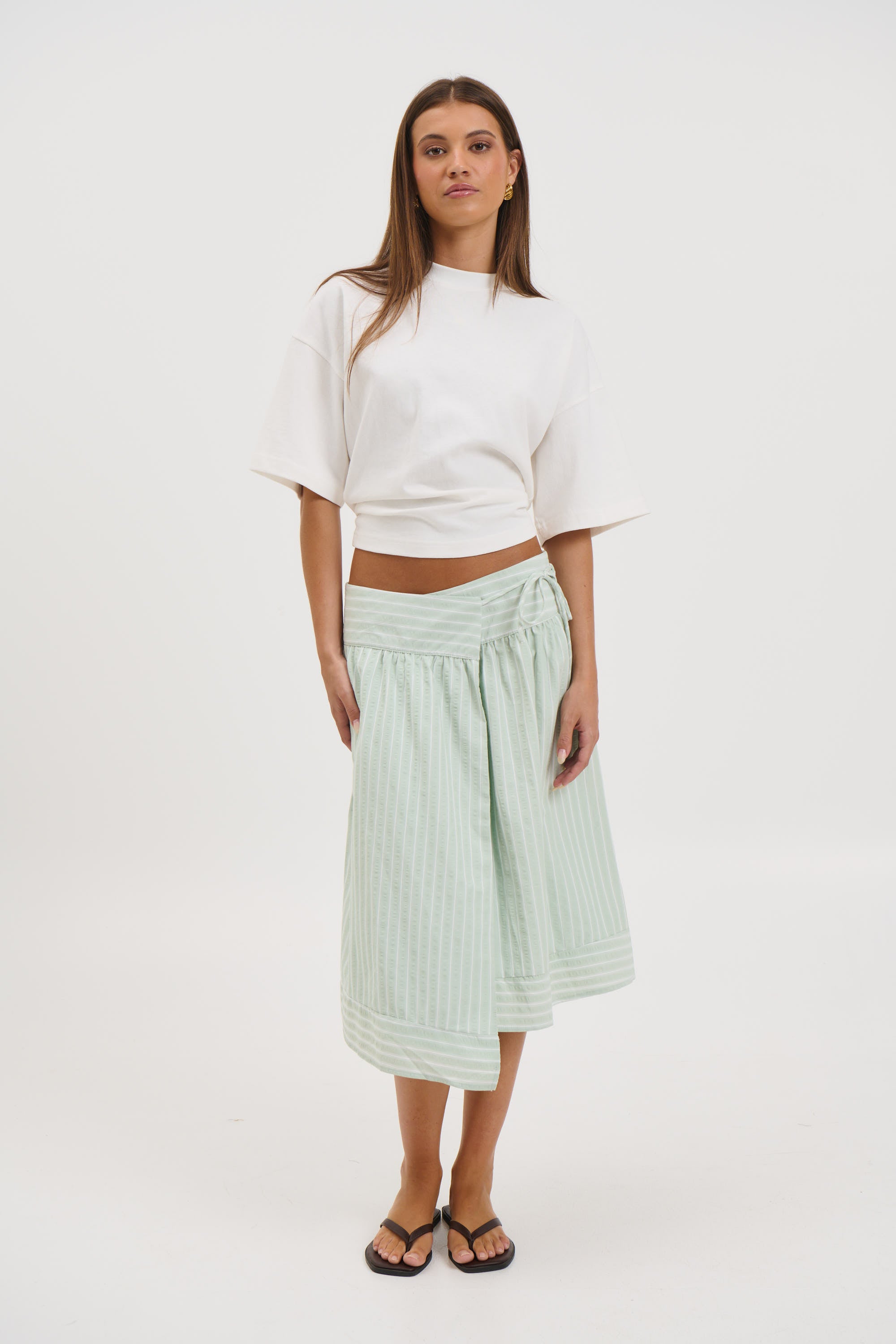 Chase Midi Skirt Sage
