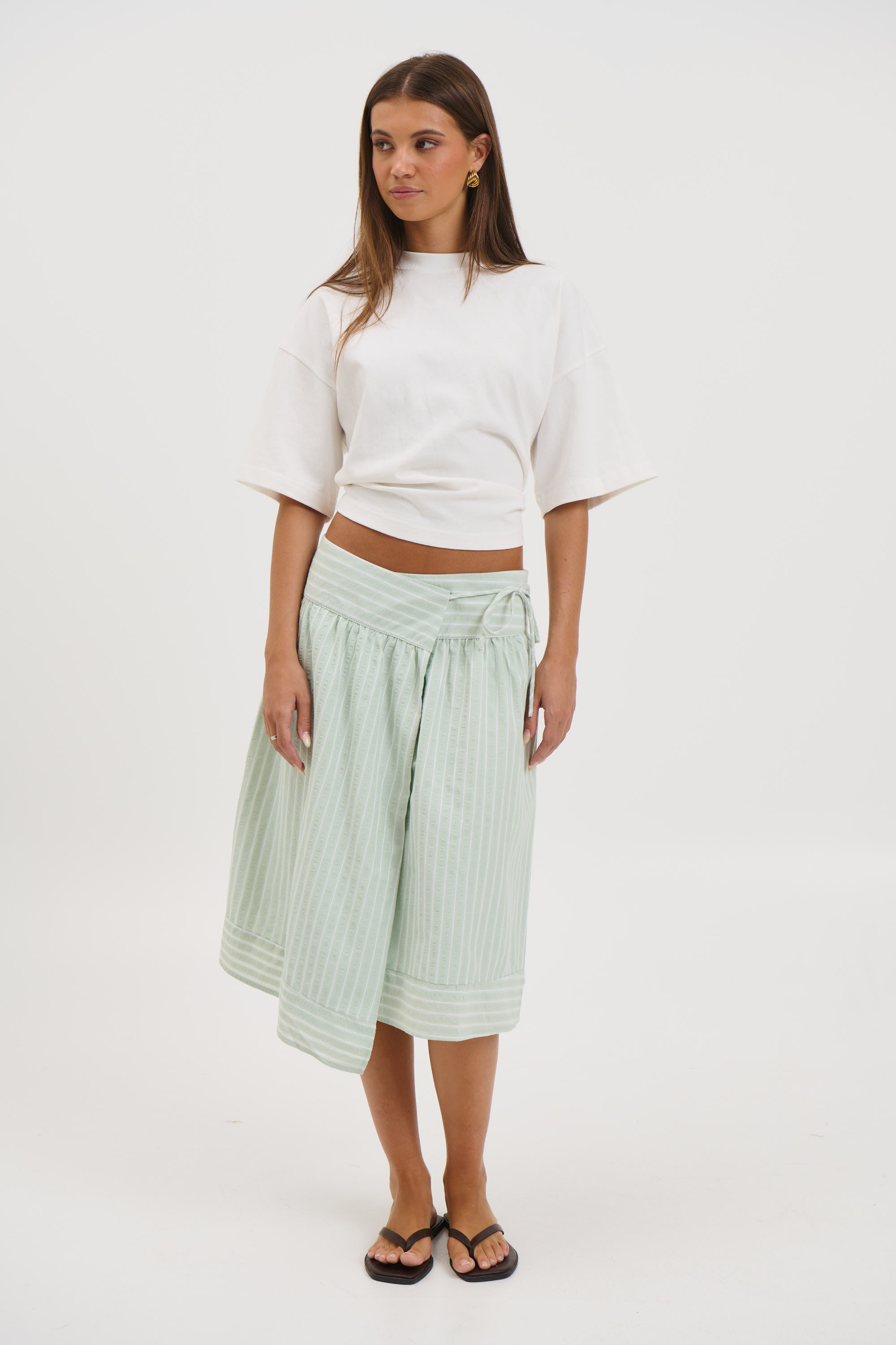 Chase Midi Skirt Sage