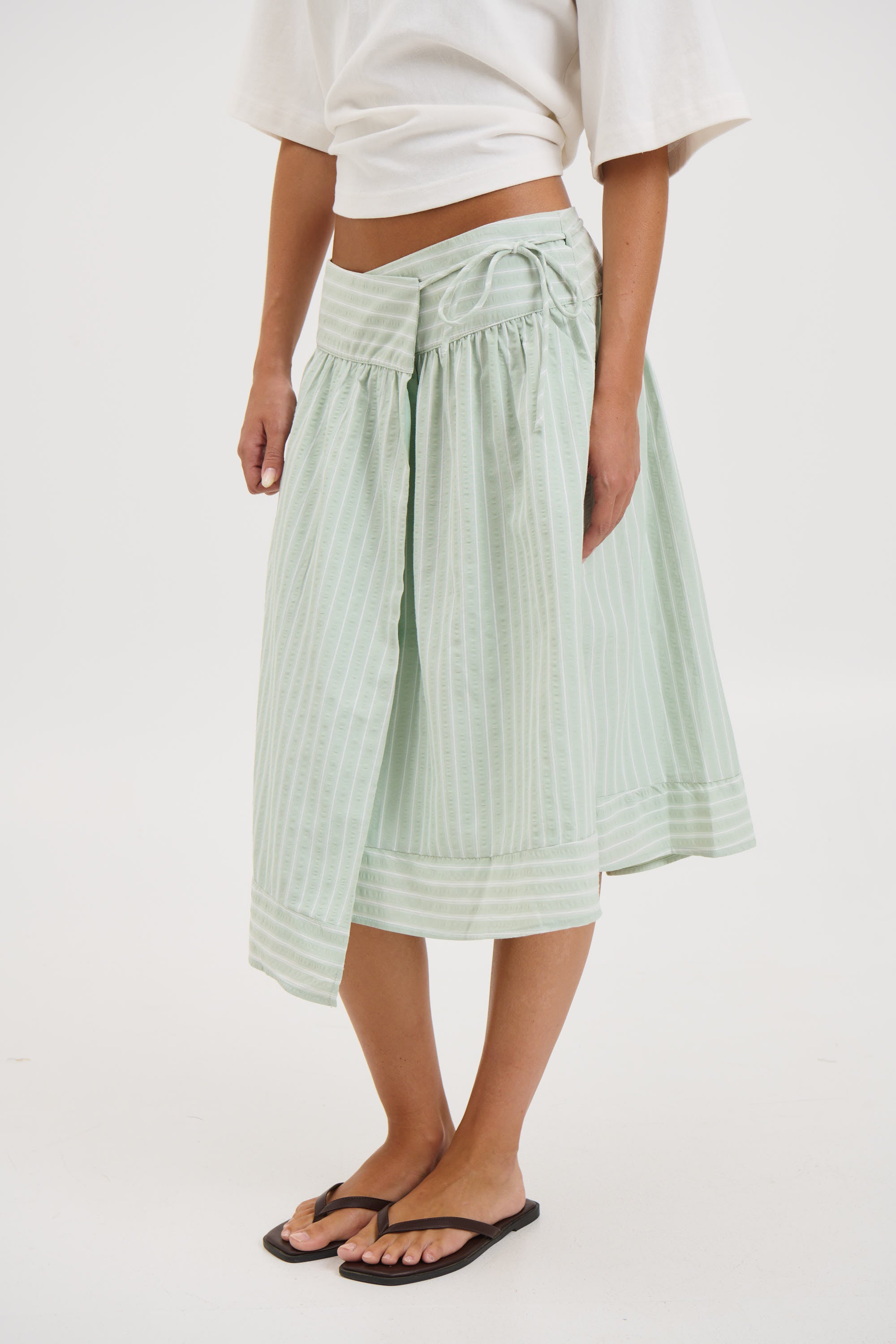 Chase Midi Skirt Sage