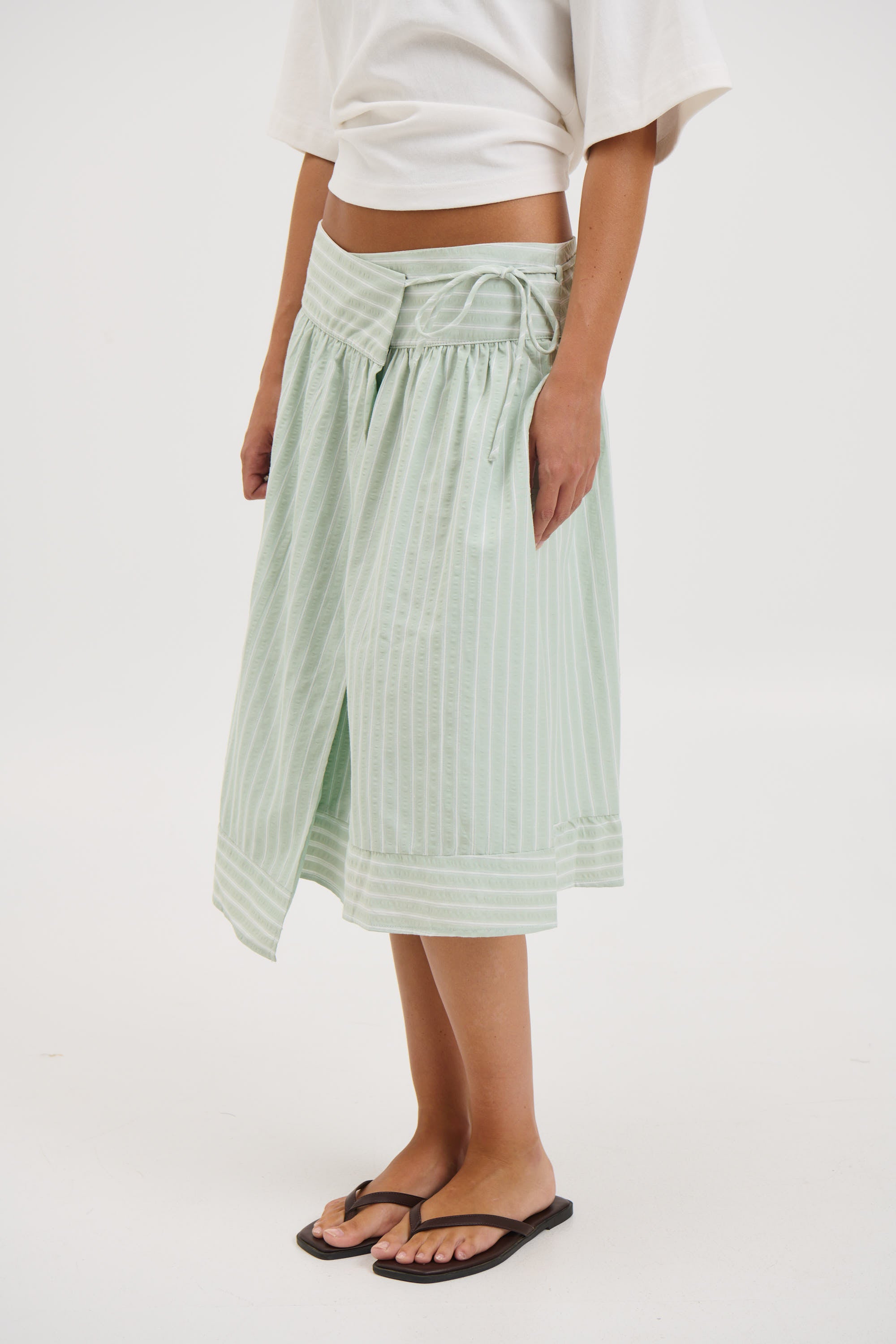 Chase Midi Skirt Sage