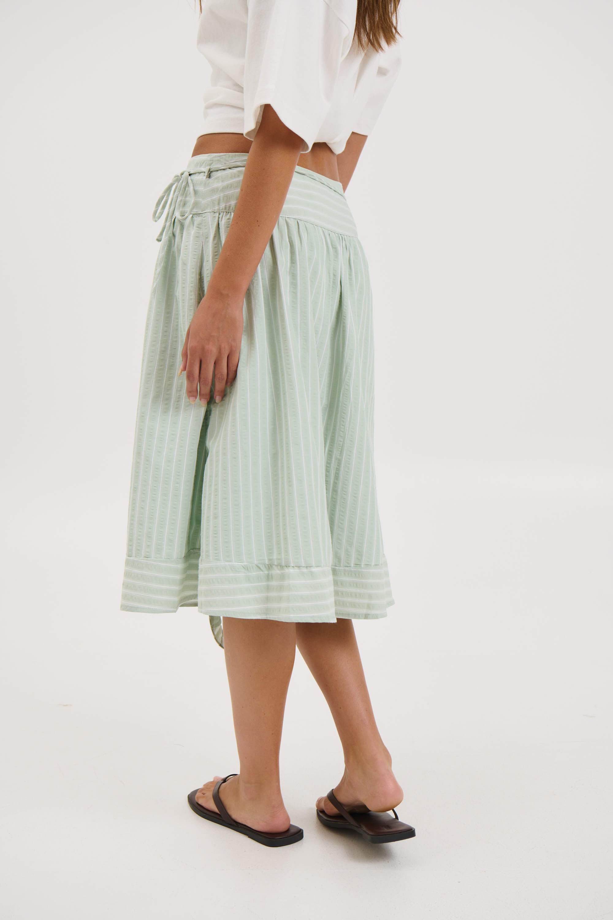Chase Midi Skirt Sage