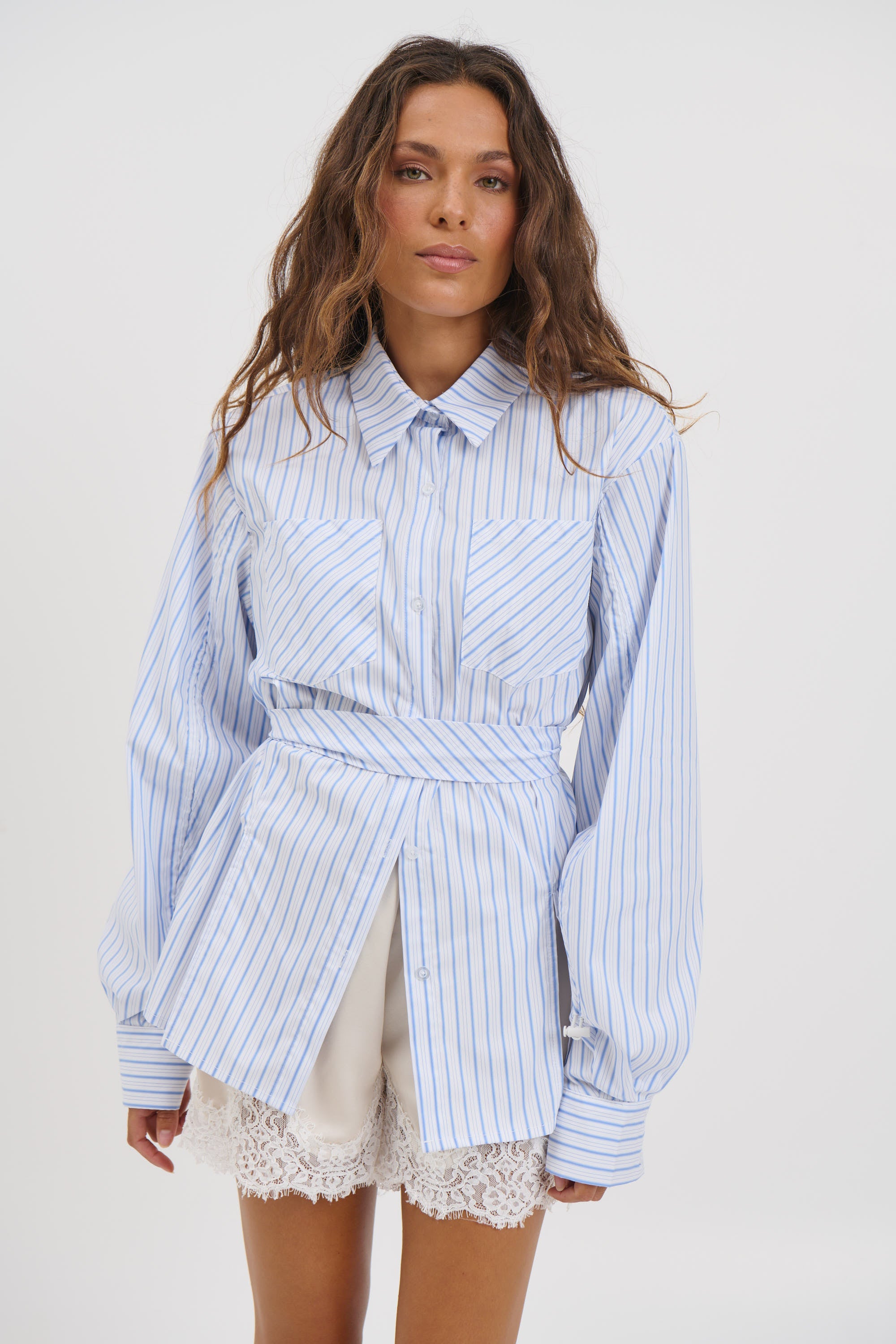 Sofiya Shirt Blue