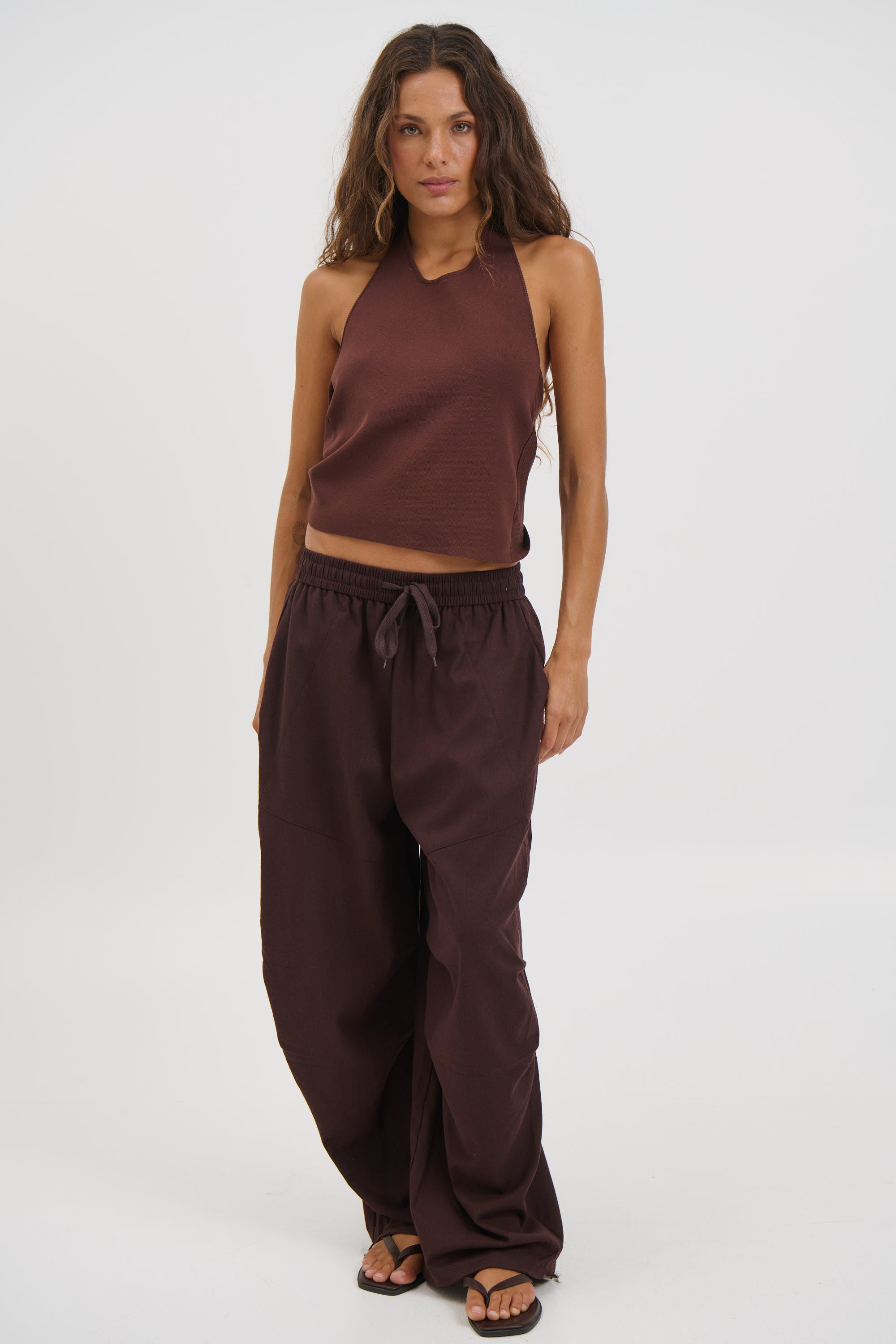 Lavinia Pant Chocolate