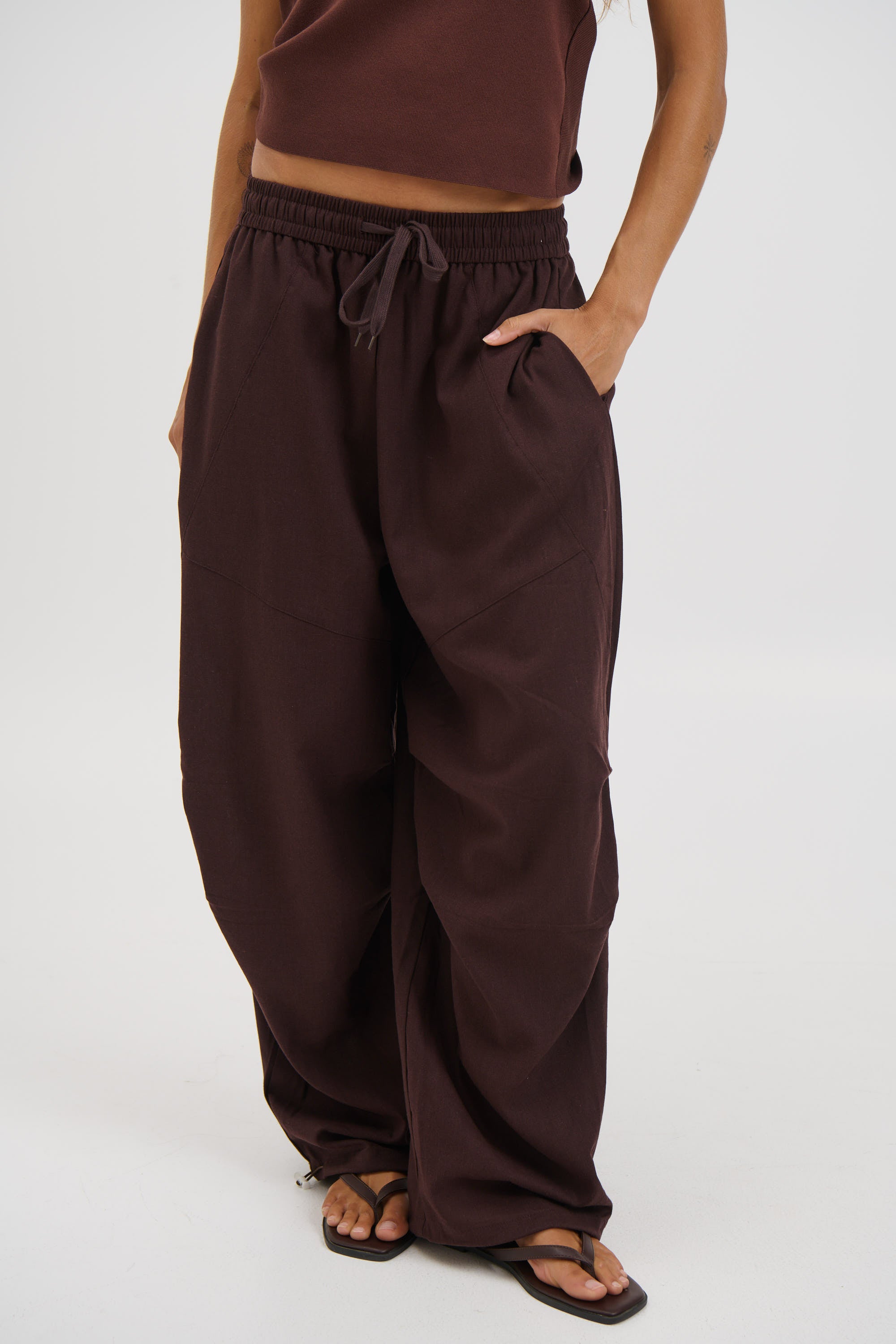 Lavinia Pant Chocolate