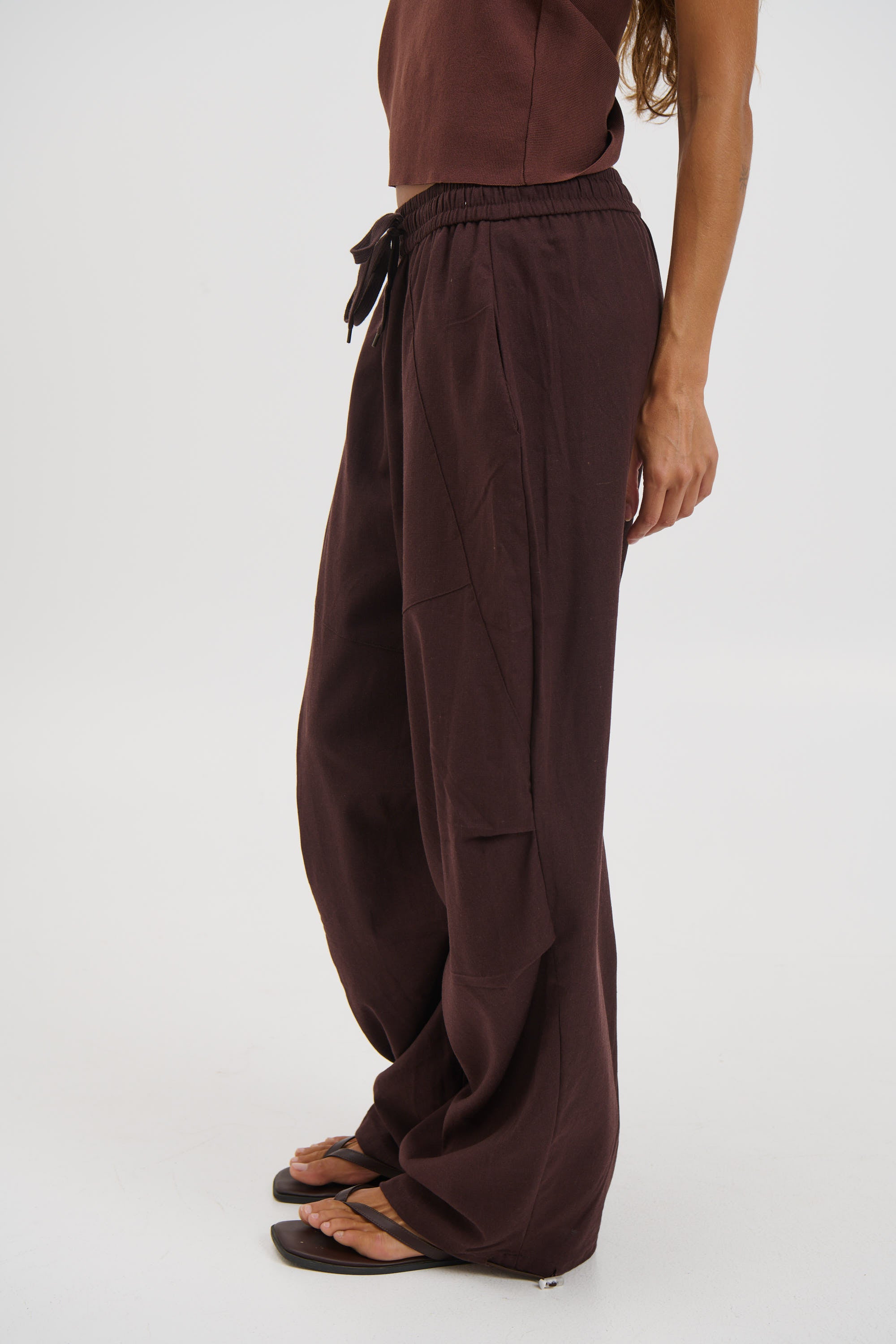 Lavinia Pant Chocolate