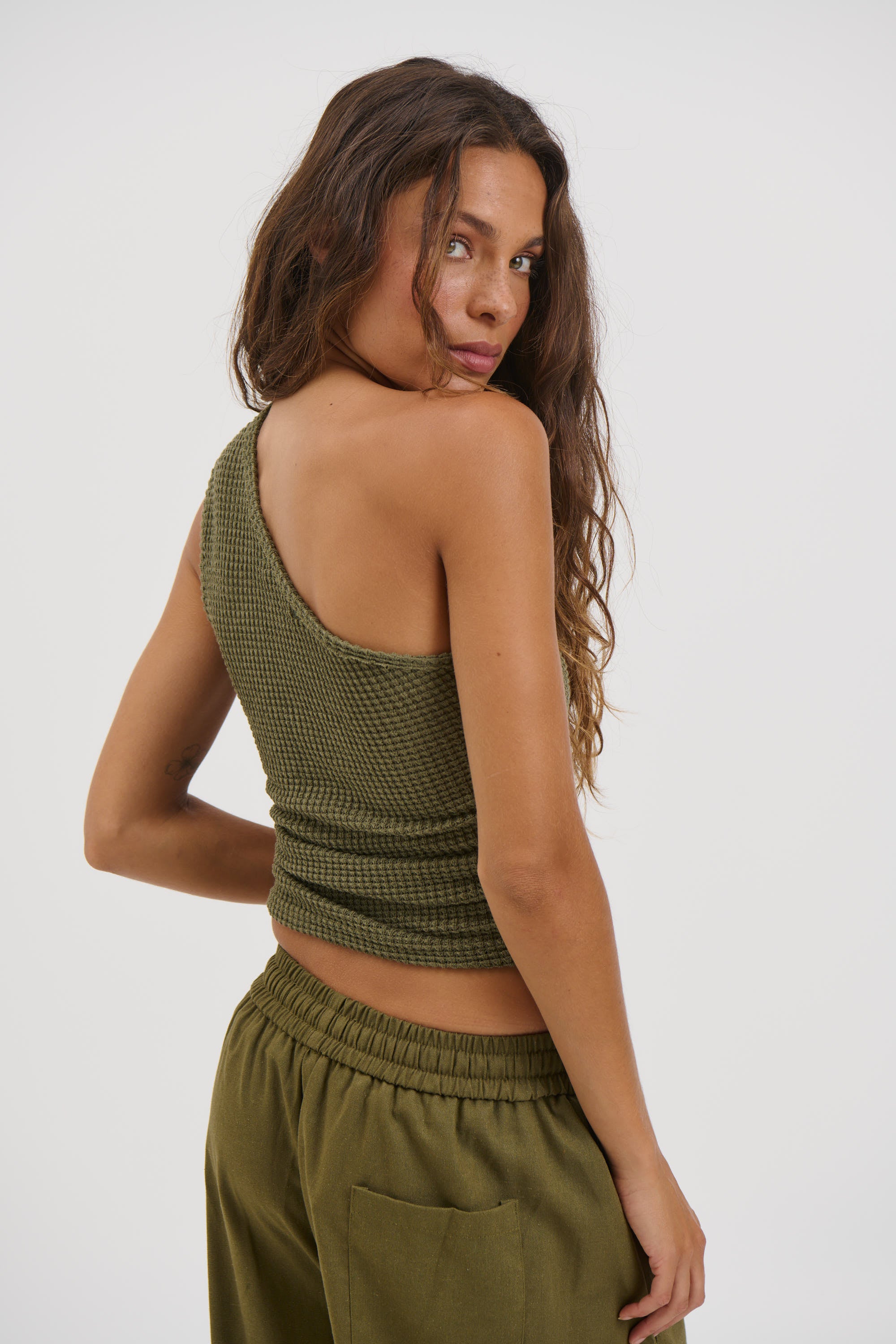 Hudson Top Olive