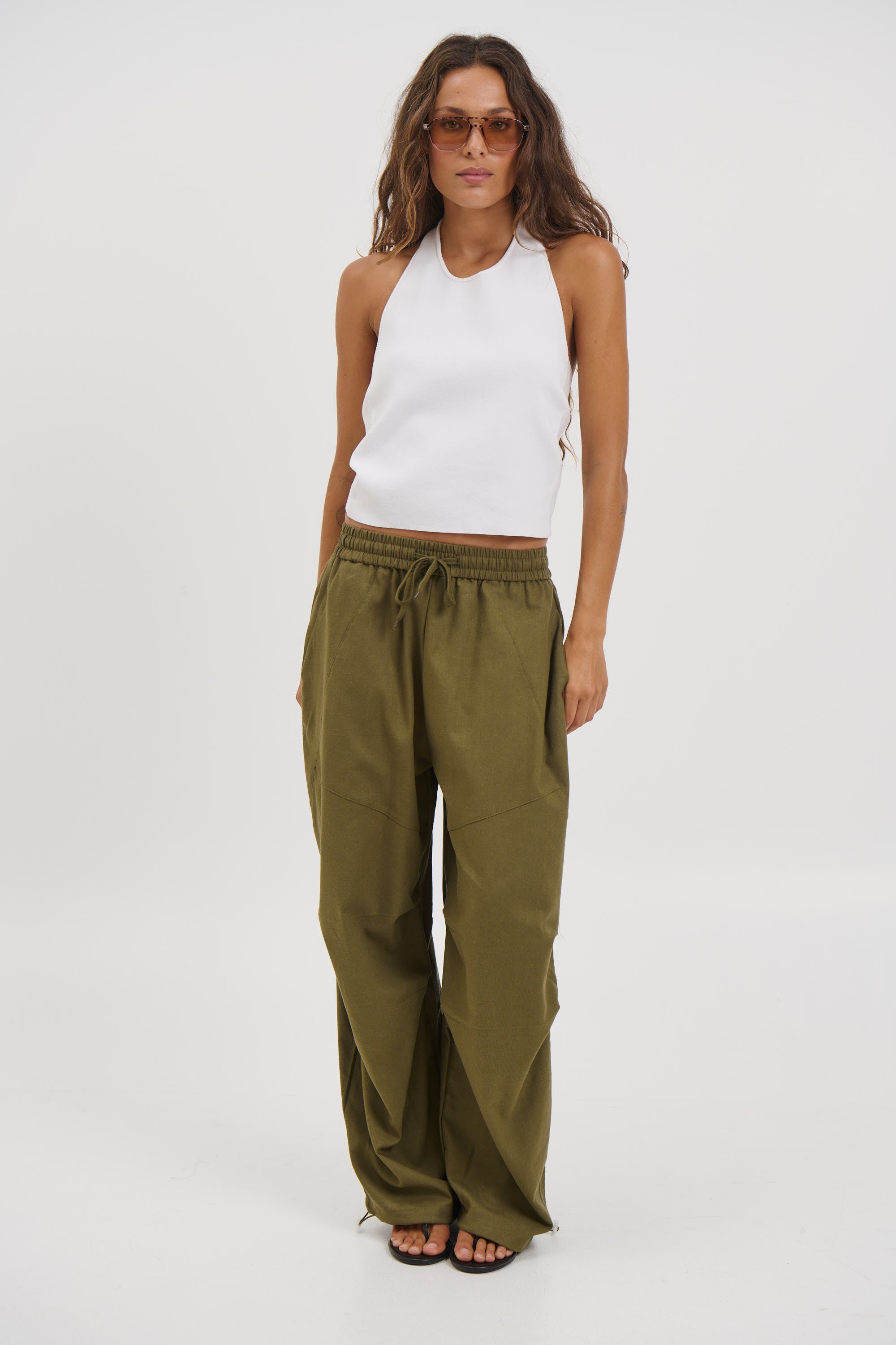 Lavinia Pant Khaki