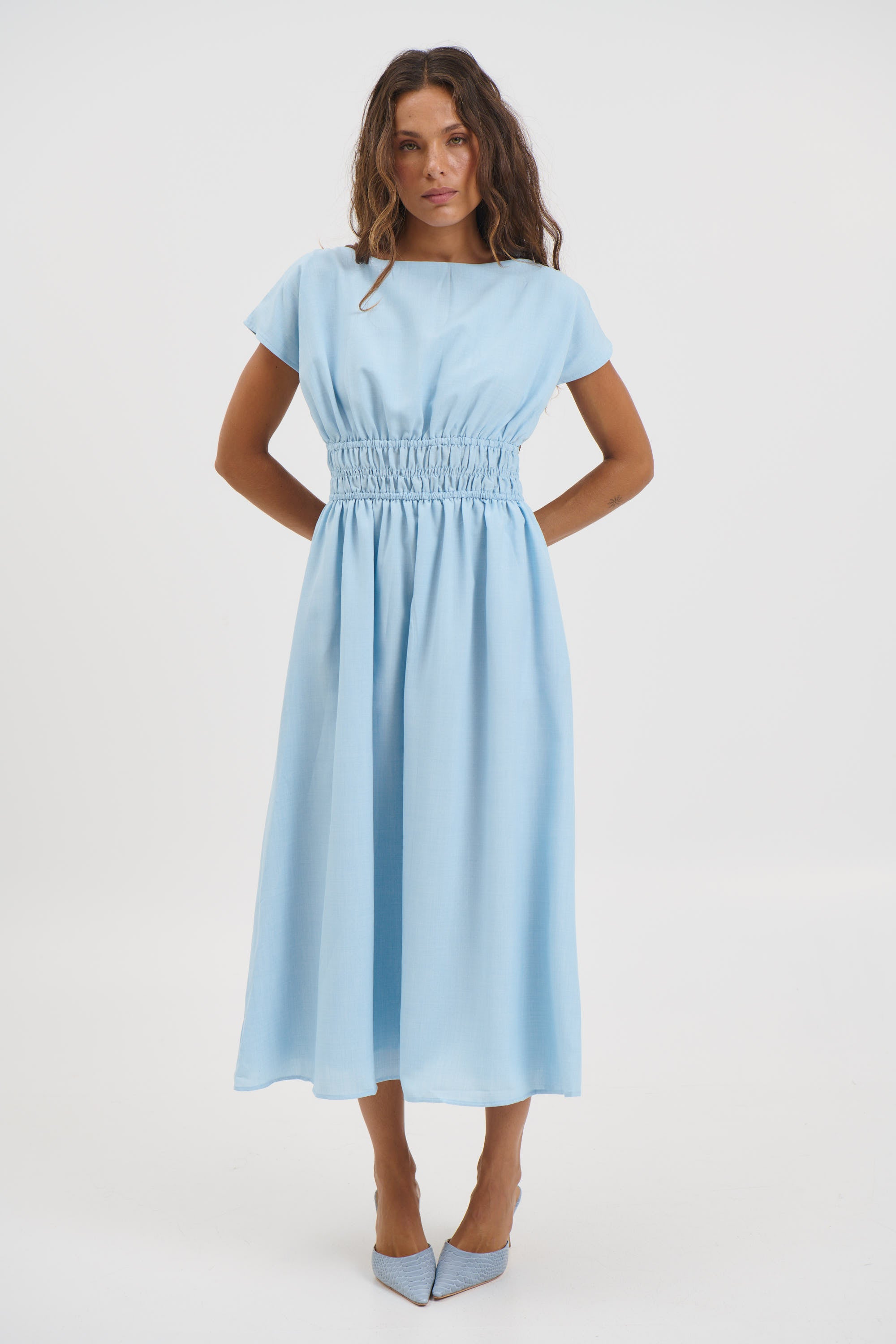 Laila Maxi Dress Sky