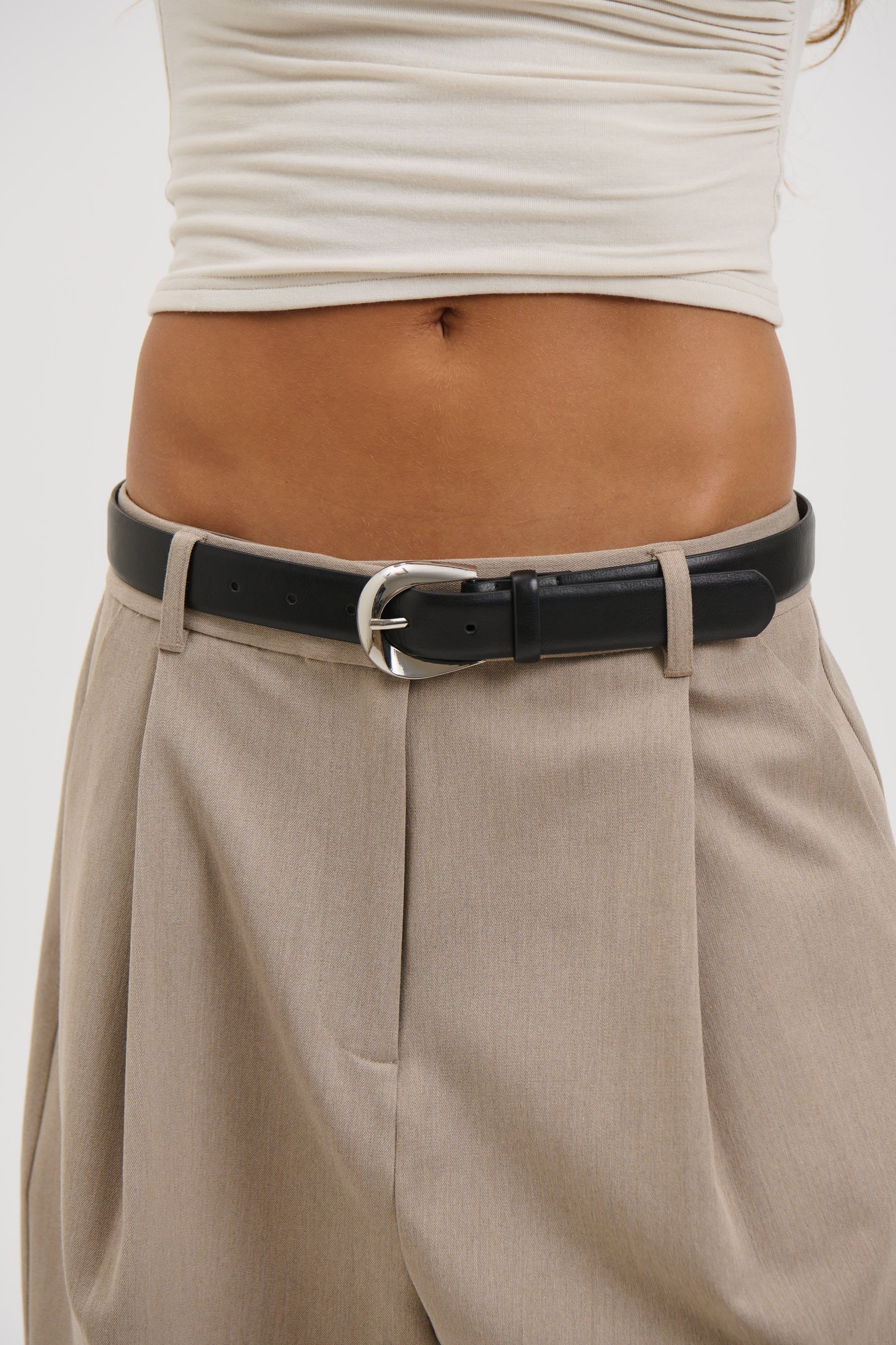 Daisy Belt Black/Silver