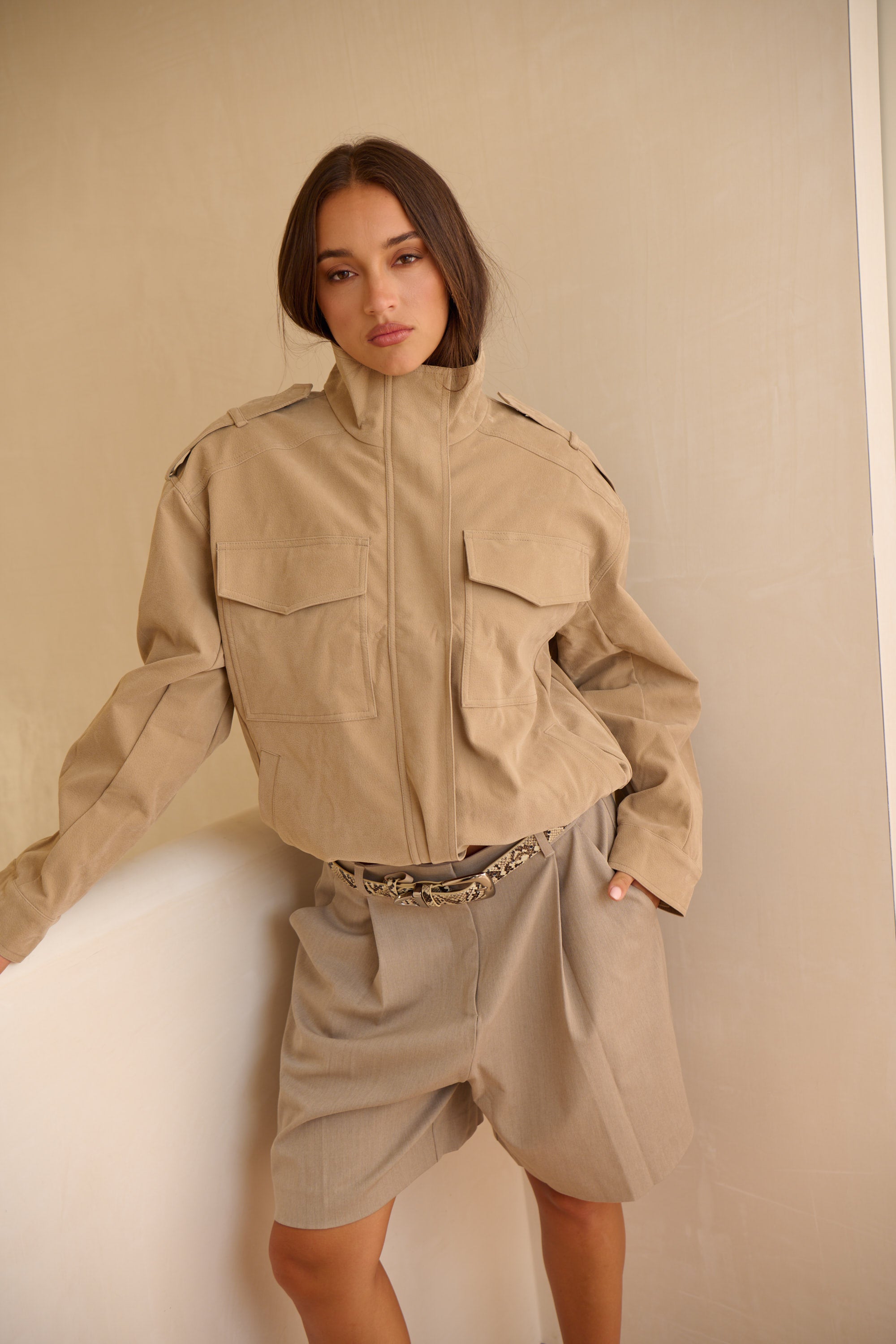 Alegra Jacket Taupe