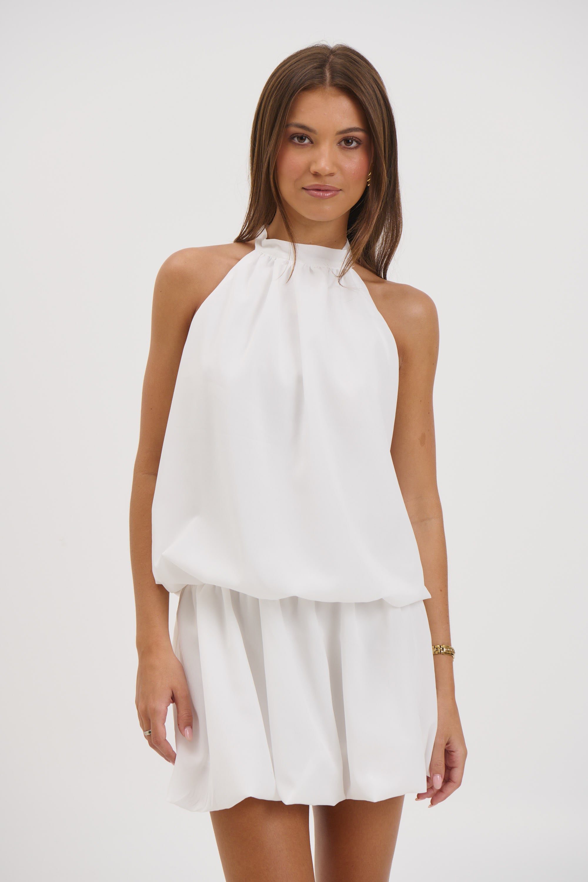 Paris Mini Dress White