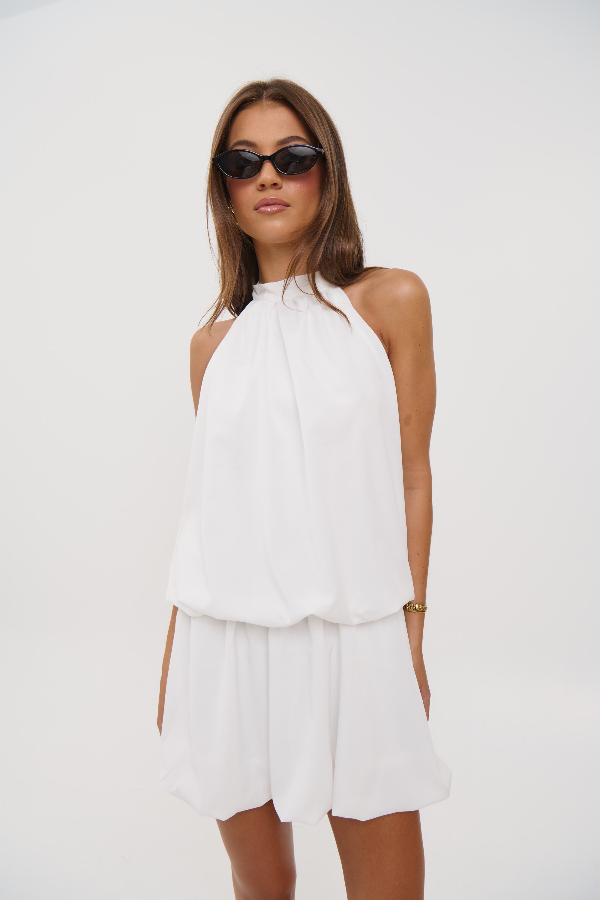 Paris Mini Dress White