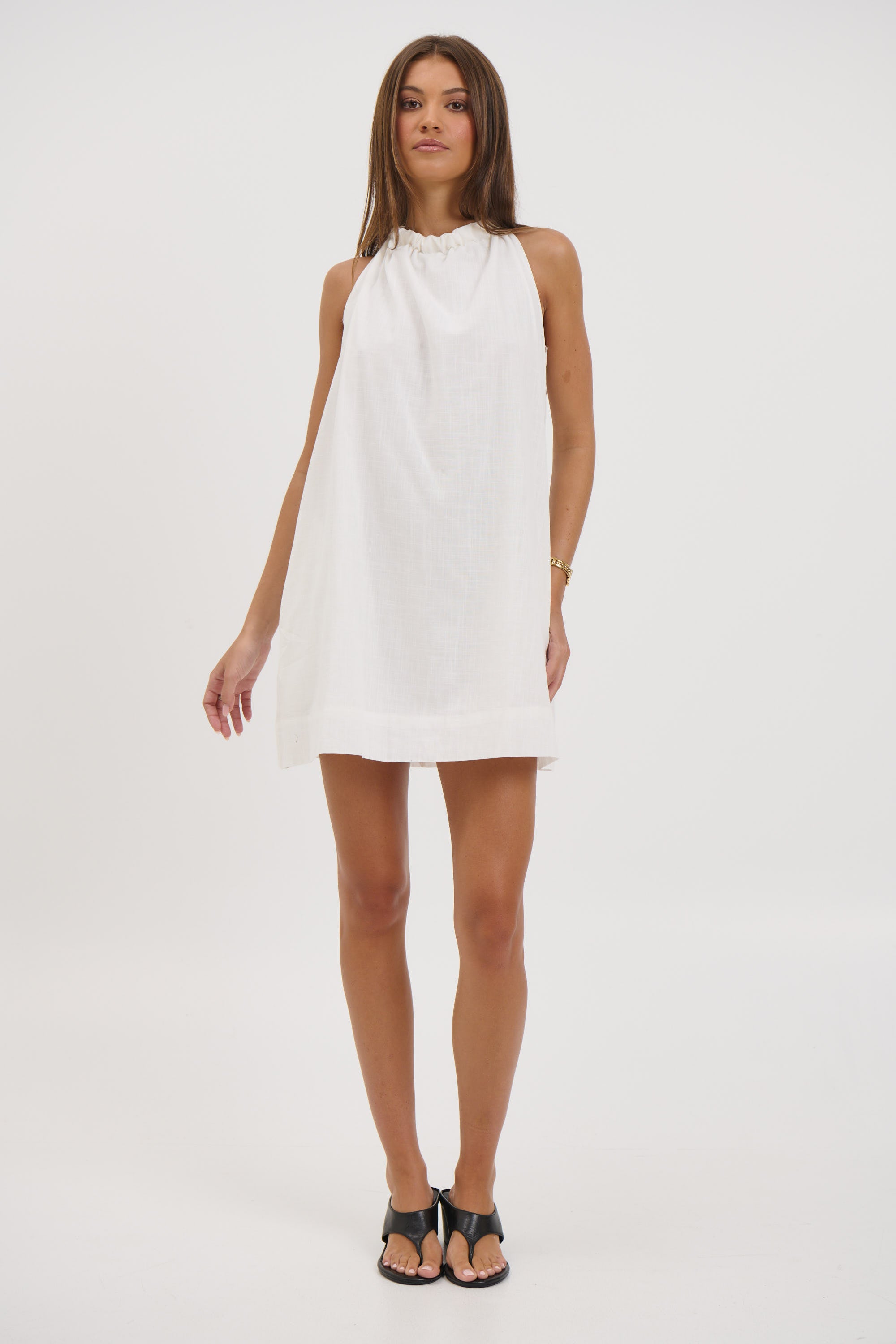 Novie Mini Dress White