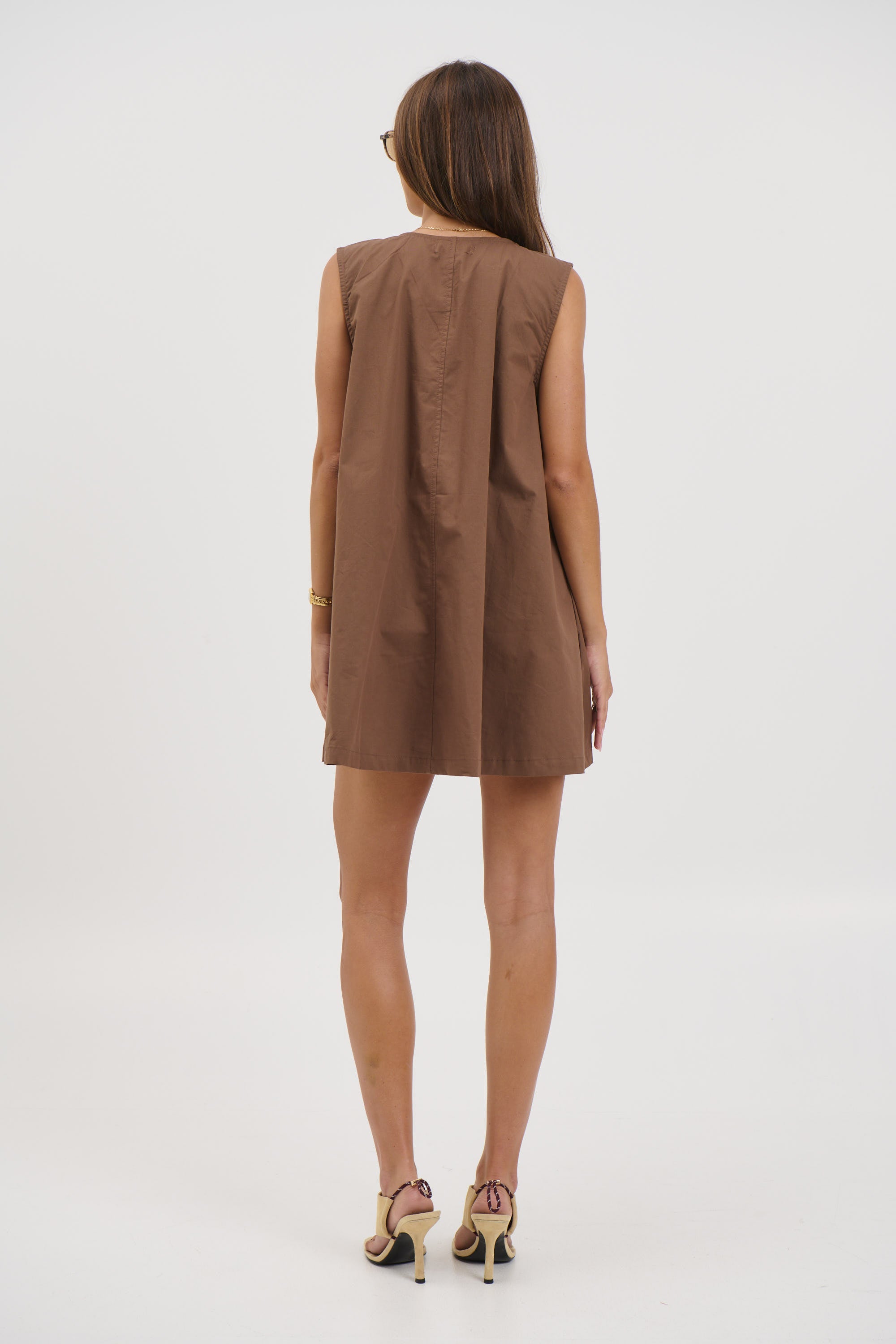 Miley Mini Dress Chocolate