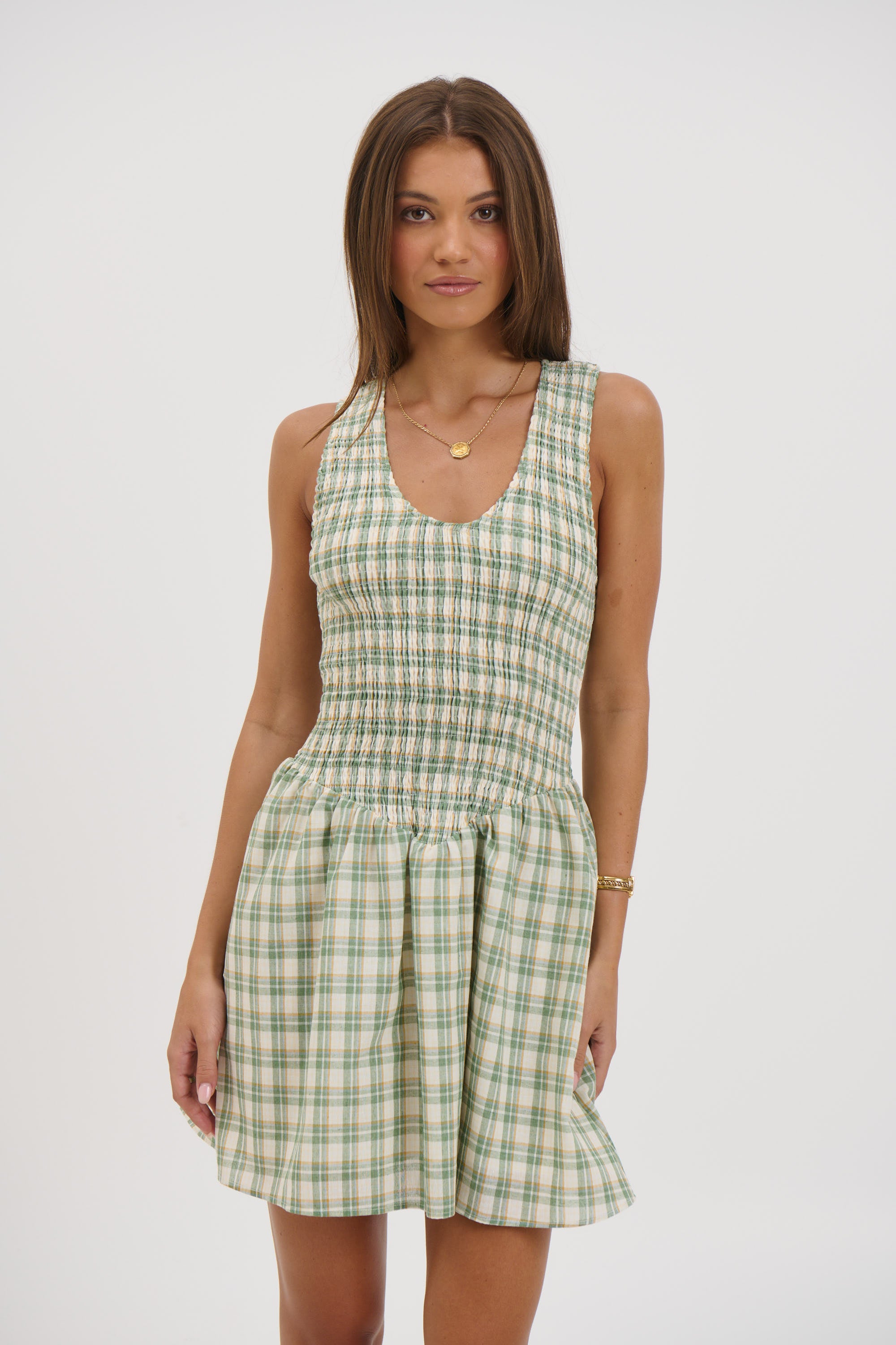 Essie Mini Dress Beige