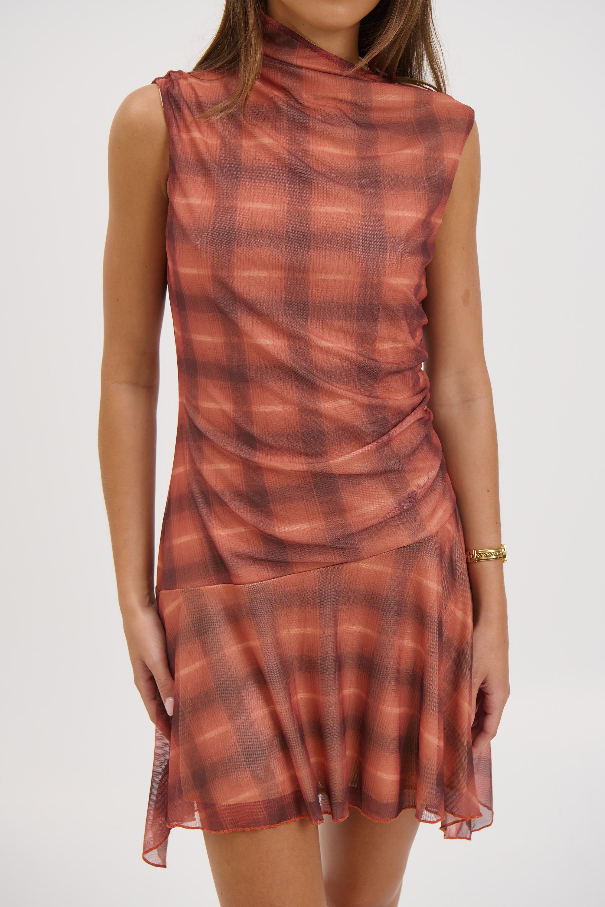 Elky Mini Dress Orange