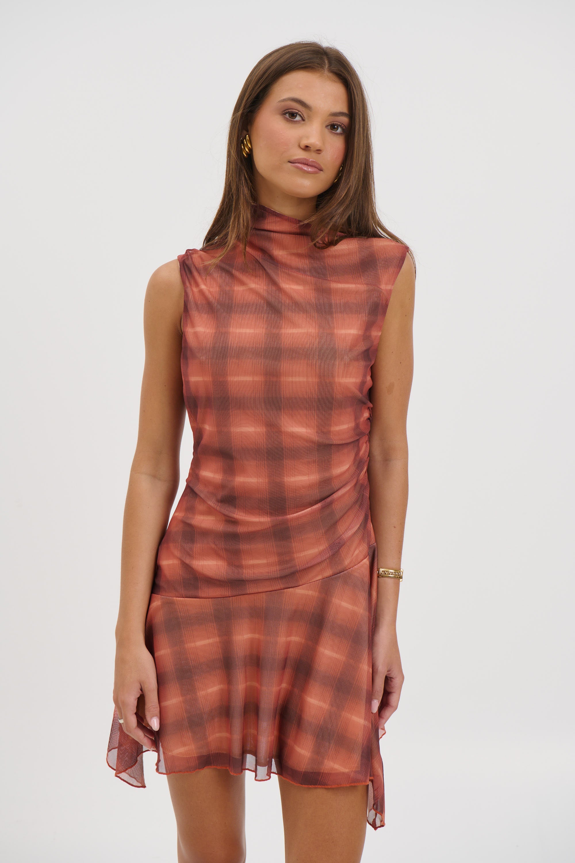 Elky Mini Dress Orange