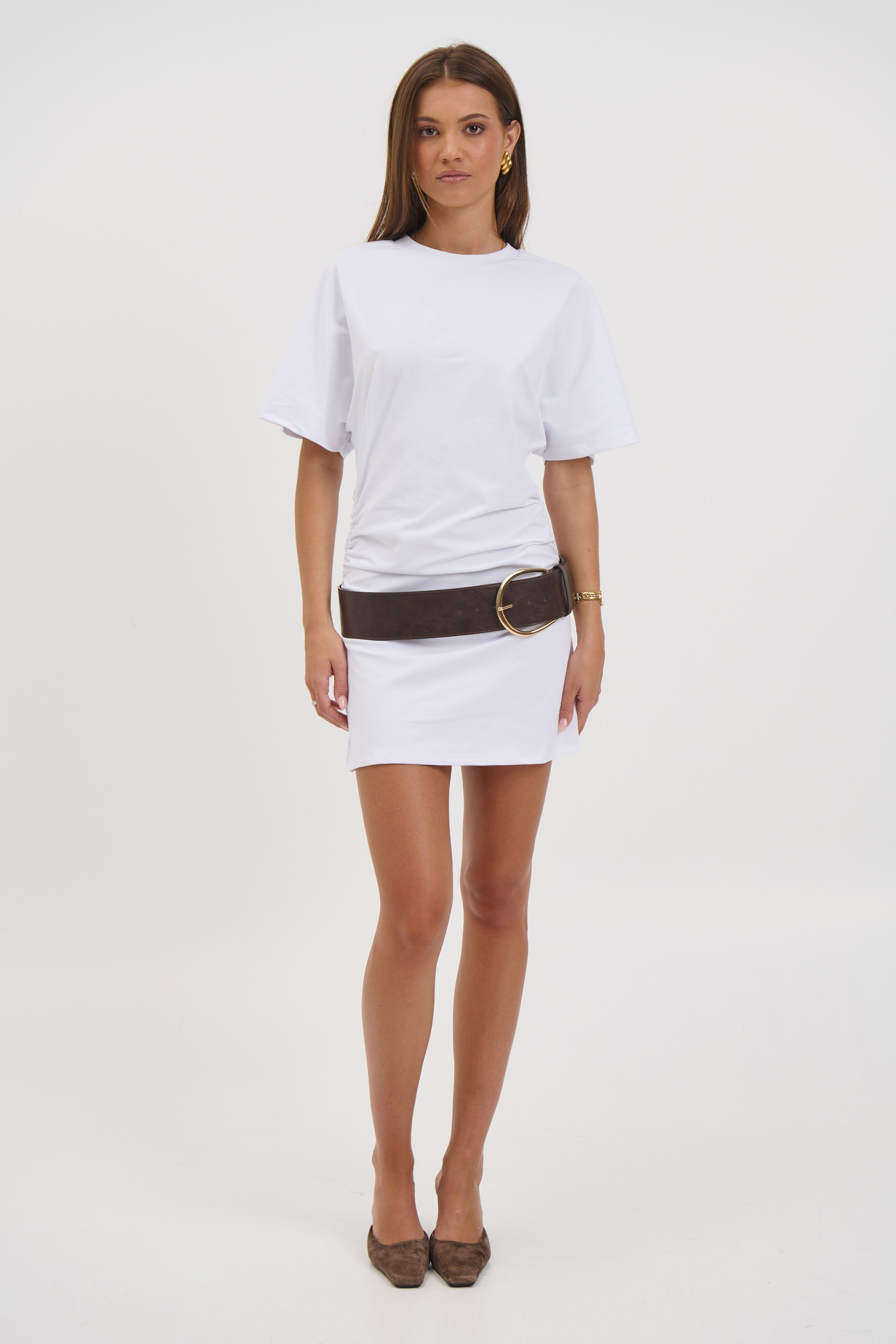 Kea Mini Dress White