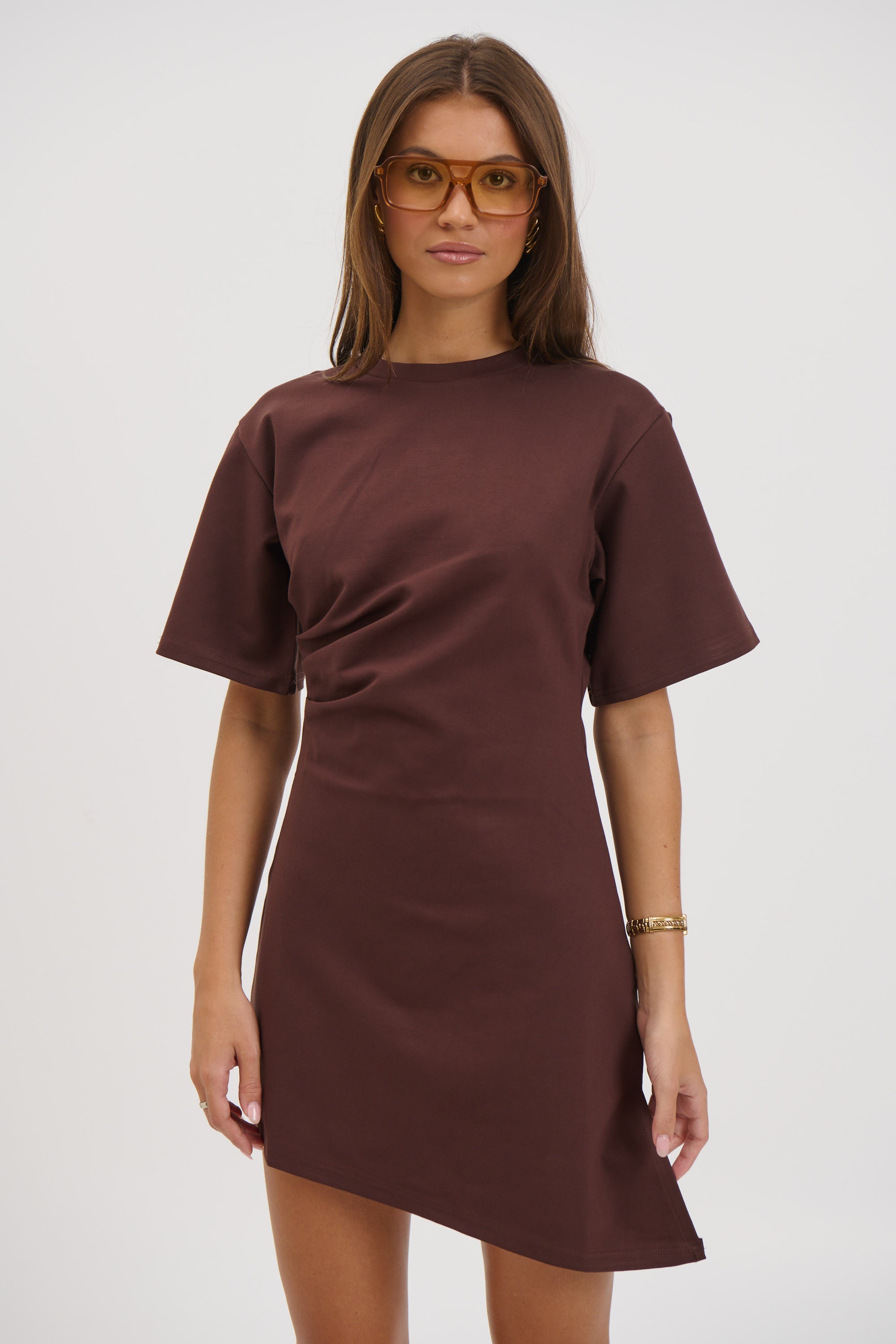 Cici Mini Dress Chocolate