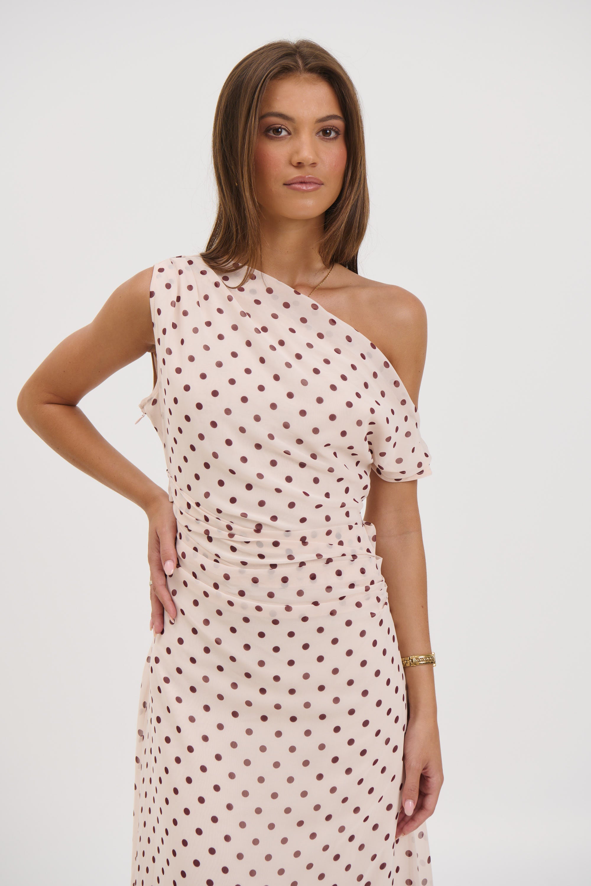 Jerri Maxi Dress Beige