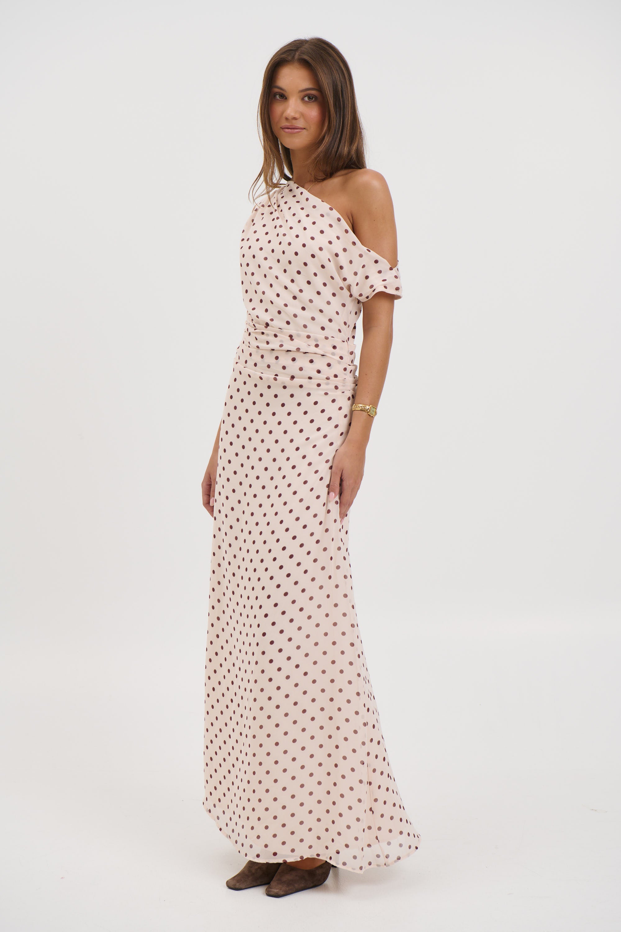 Jerri Maxi Dress Beige