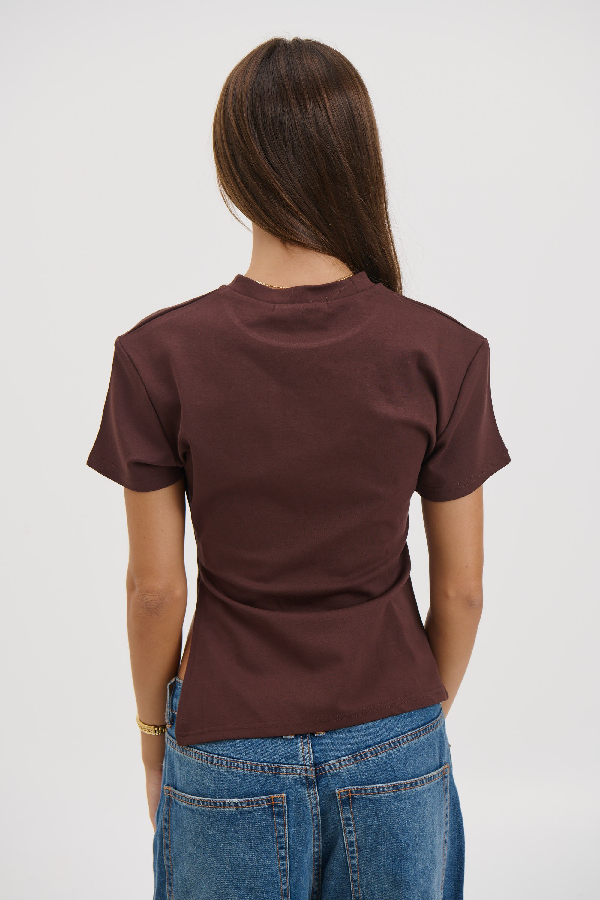 Hilary Top Dark Cocao