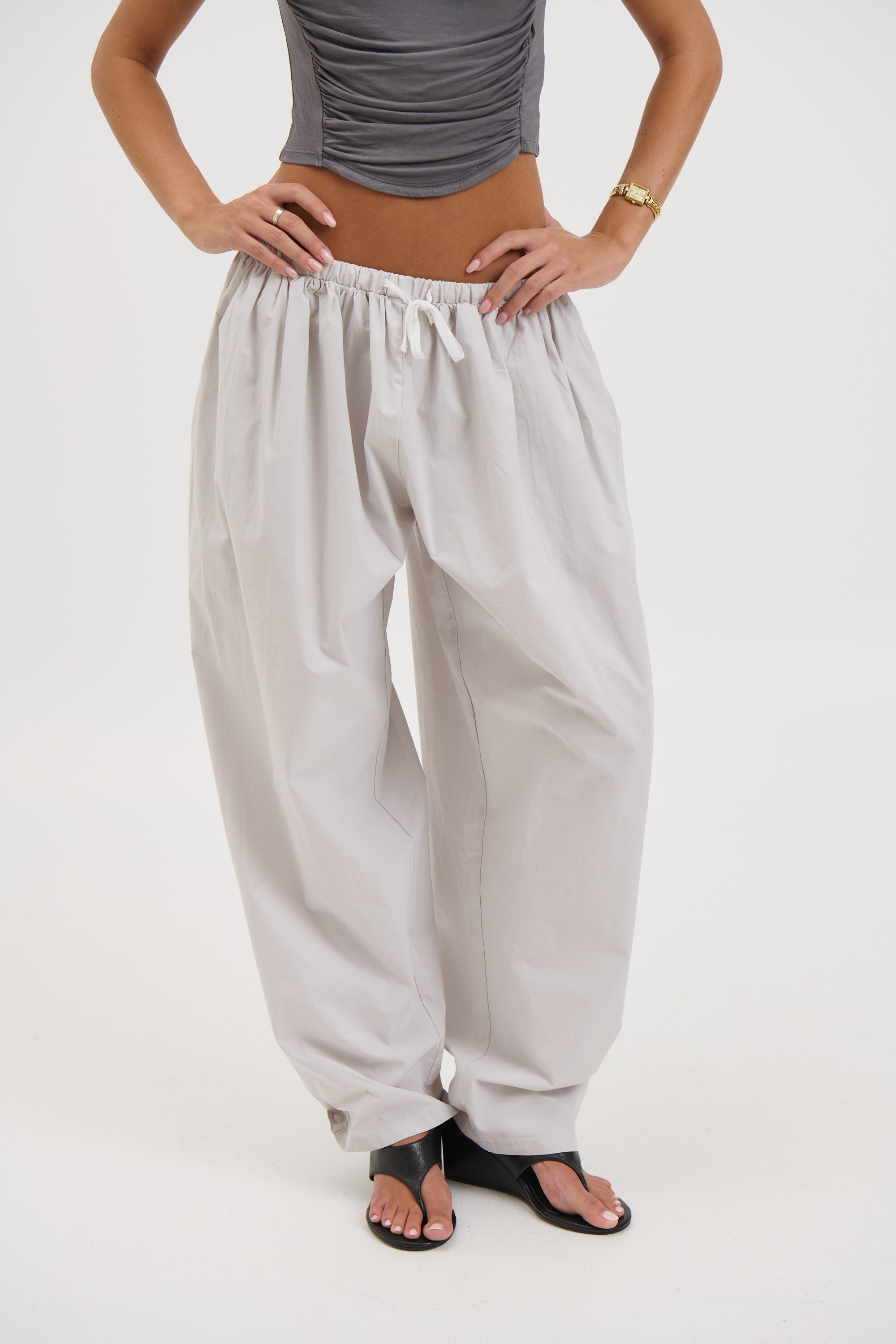 Aura Pant Grey Marle
