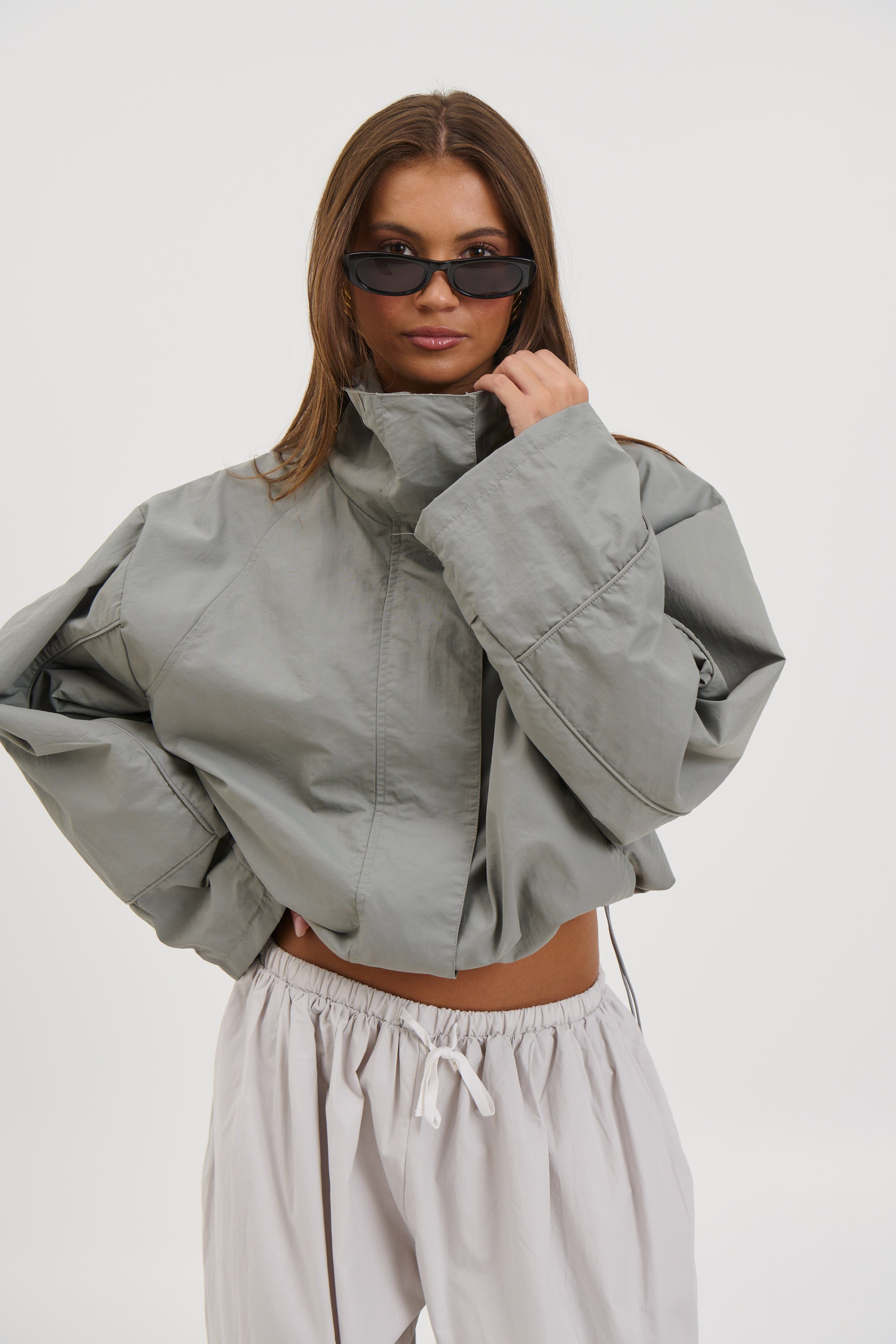 Shoreline Windbreaker Silver