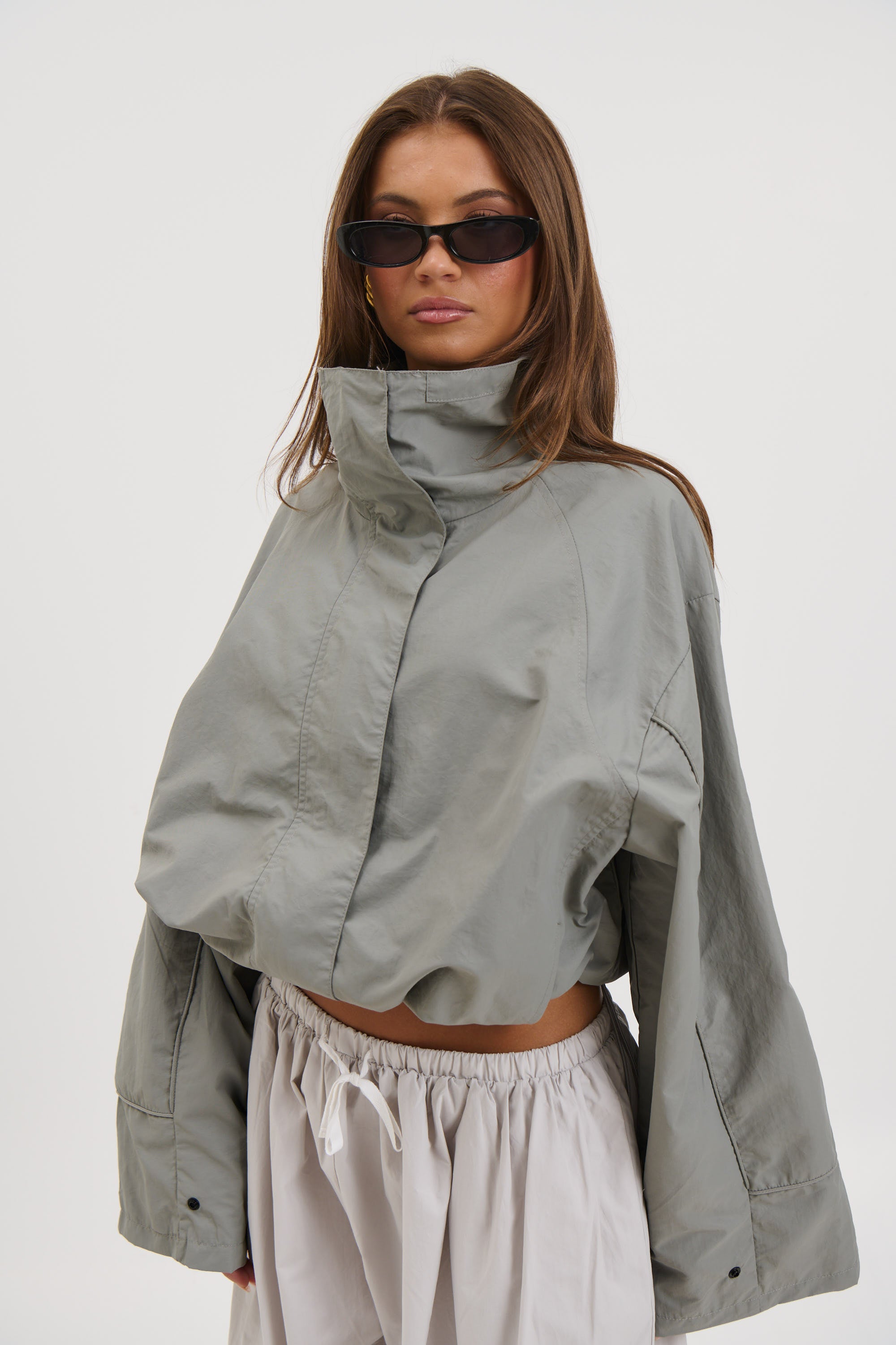 Shoreline Windbreaker Silver