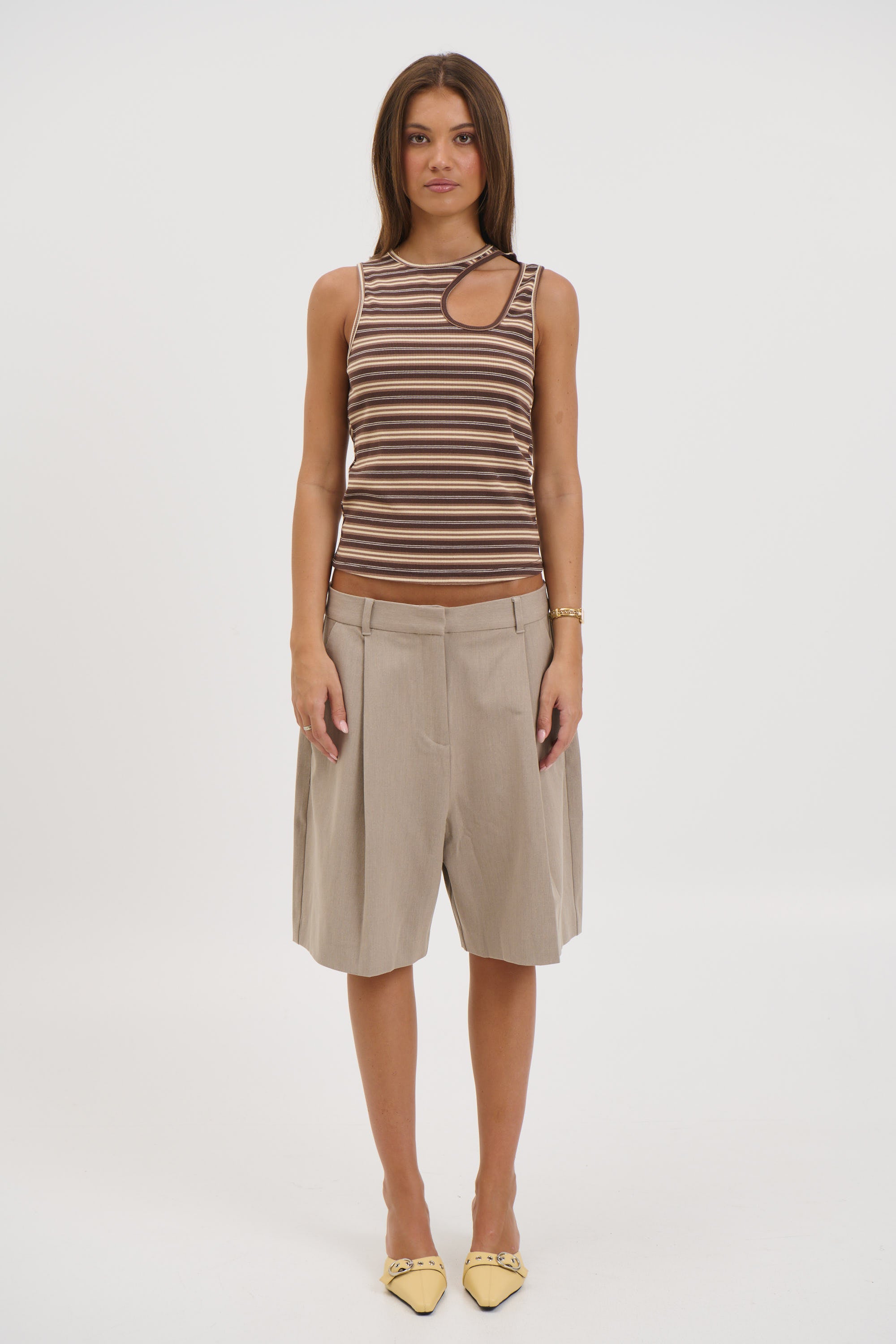 Veronika Tank Chocolate