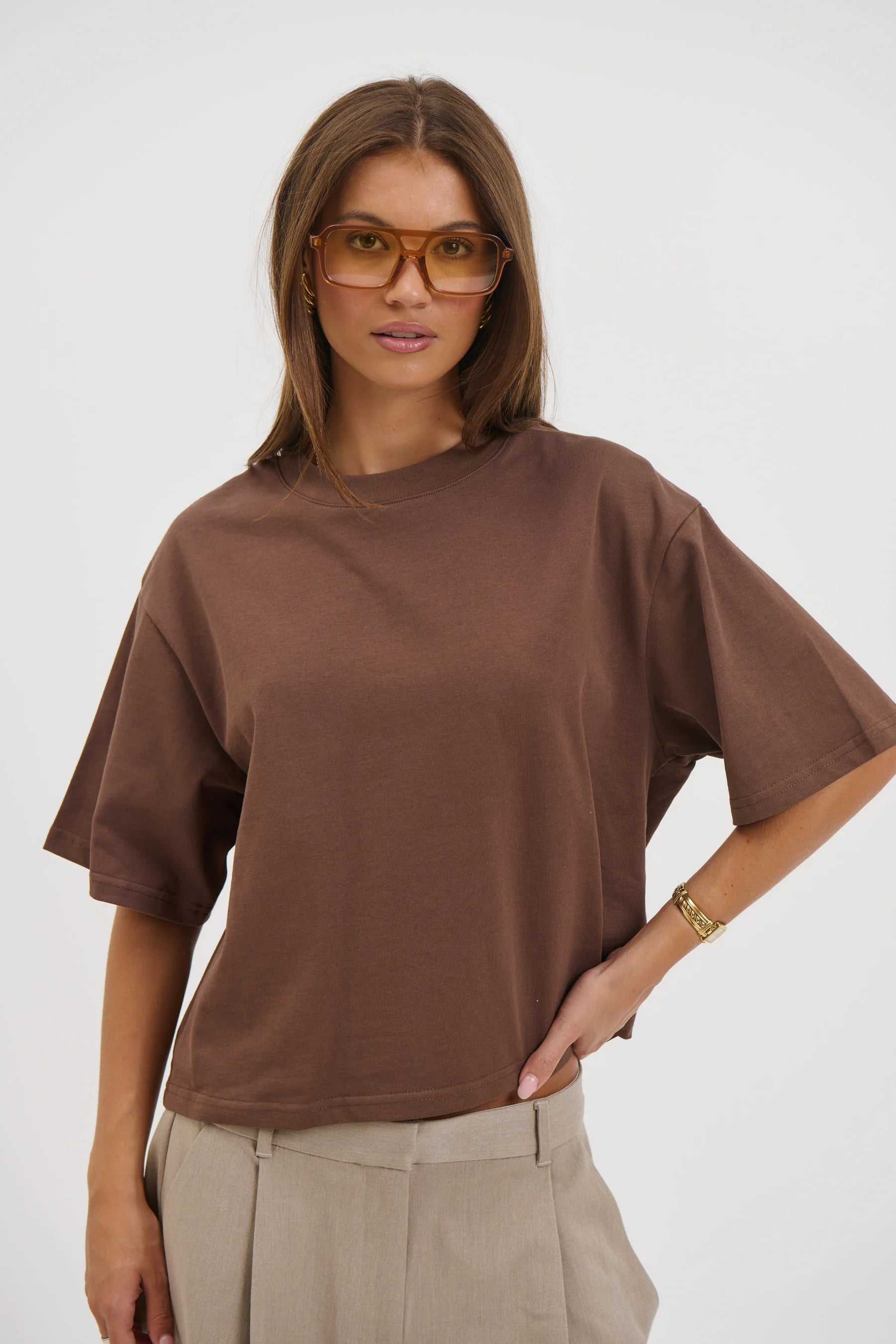 Carmen Top Chocolate