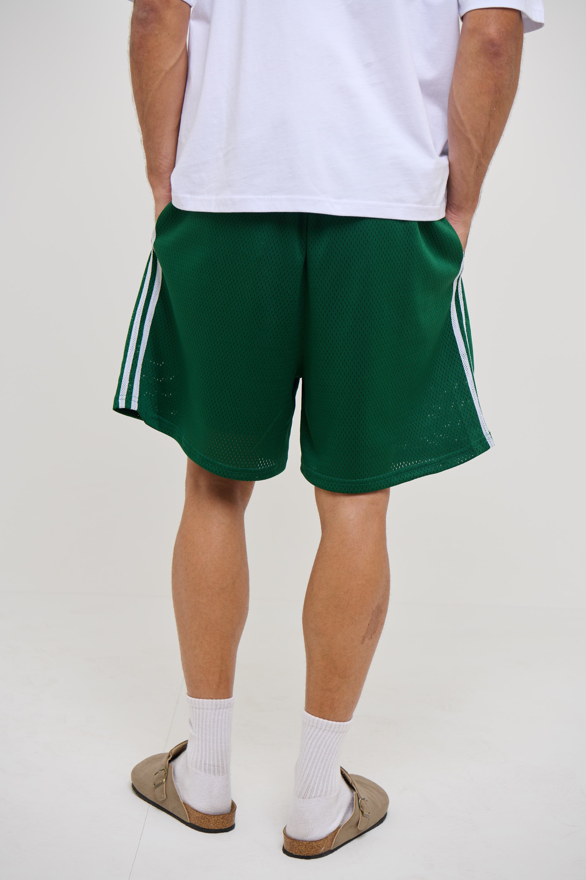 Julian Mesh Short Emerald