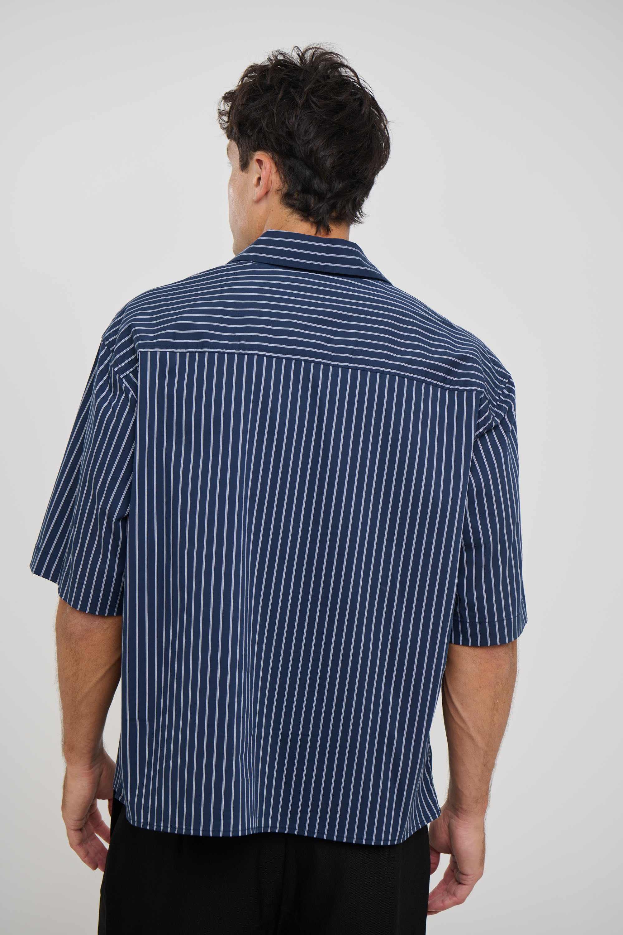 NTH Box Shirt Navy