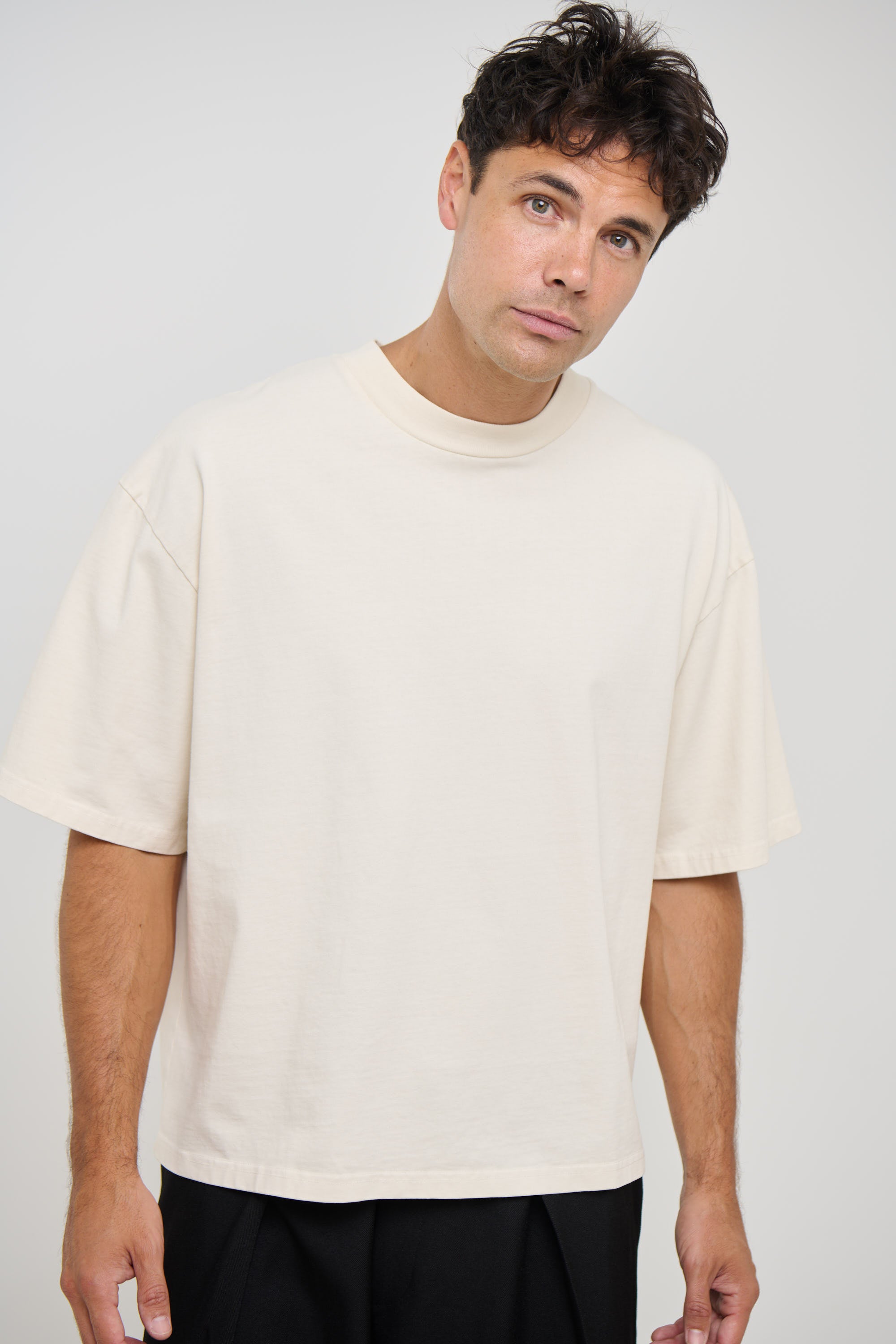 Emmett Box Tee Ivory