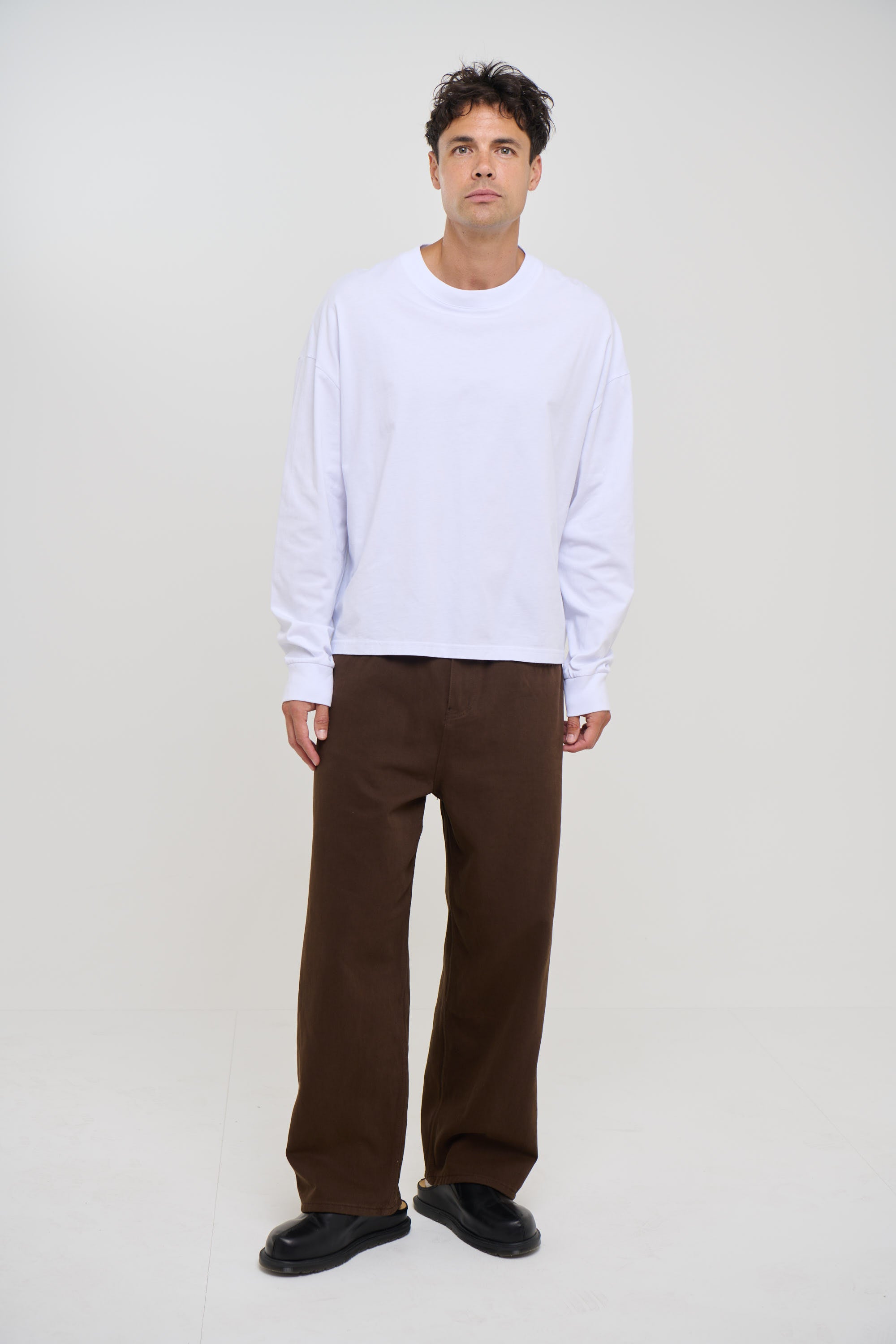 Newtown Baggy Denim Chocolate