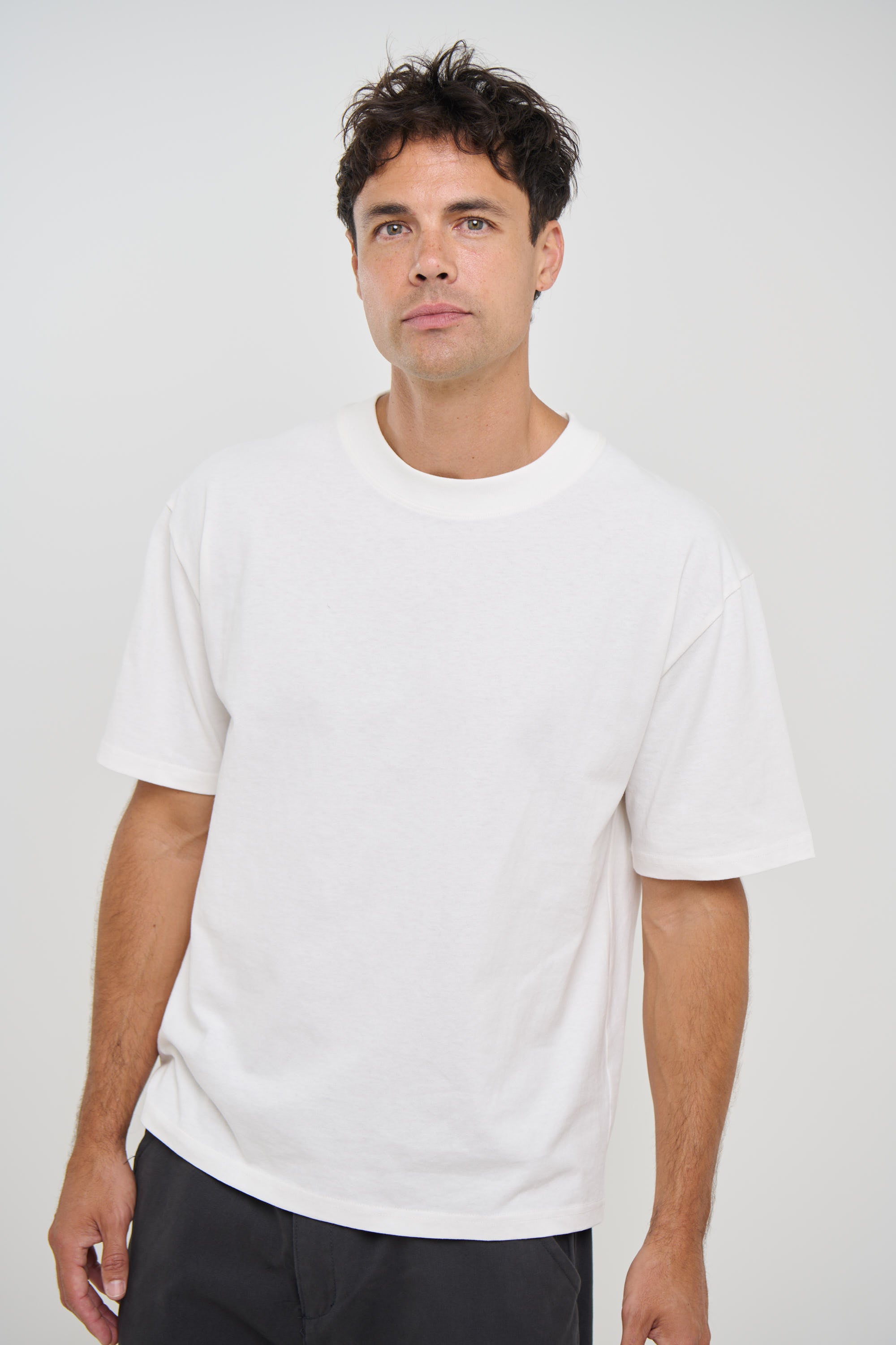Roma Box Tee White