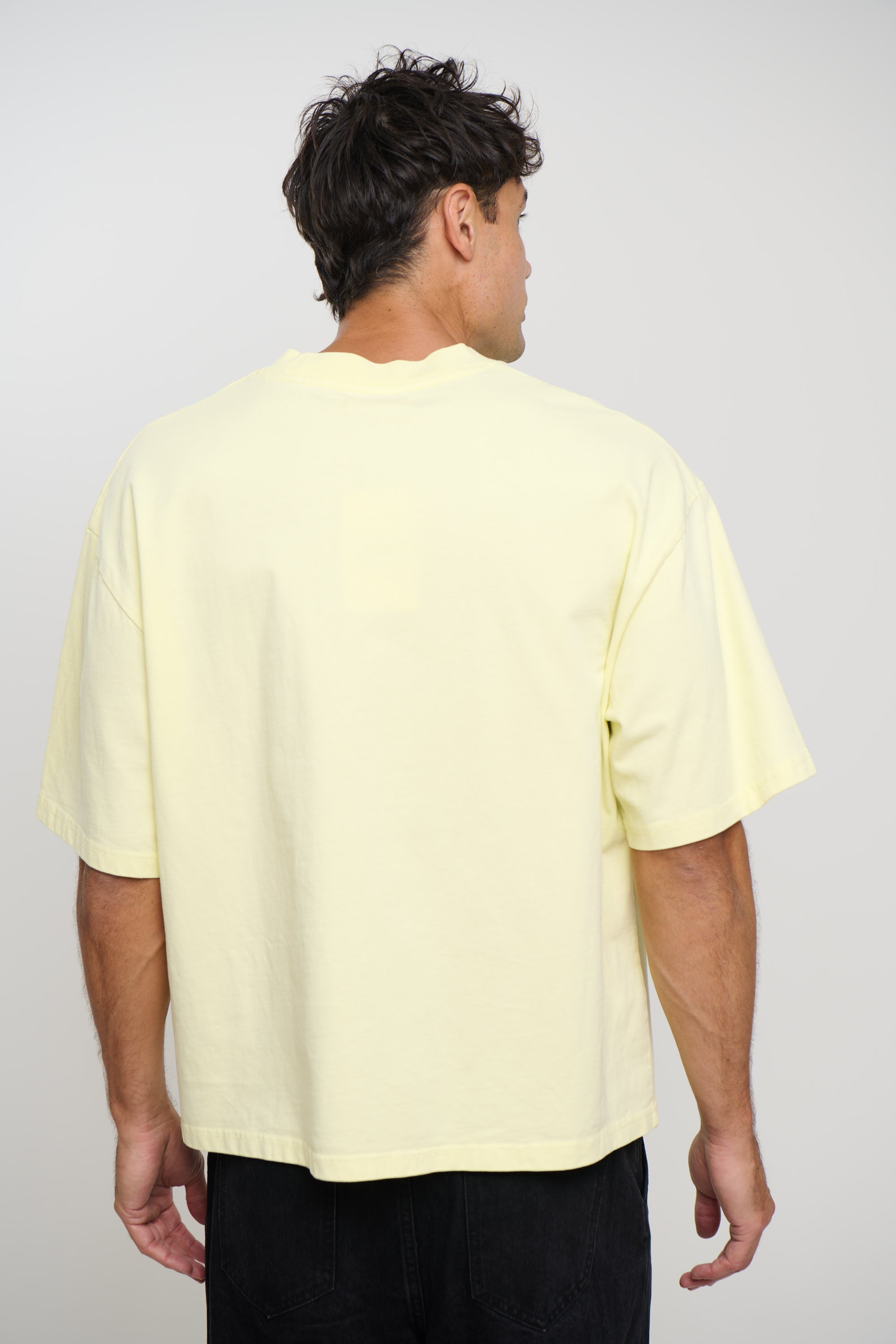 Emmett Box Tee Lemon