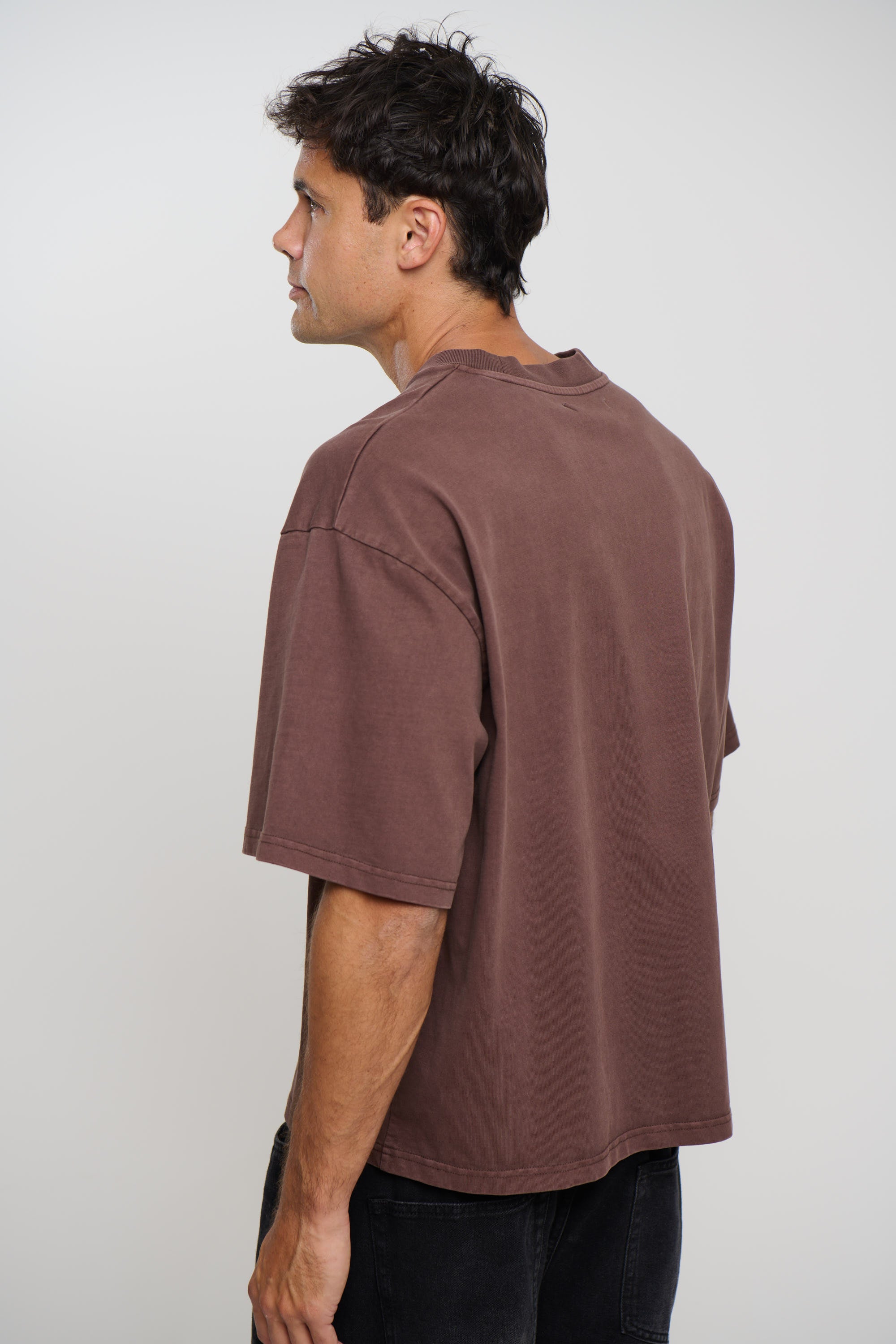 Emmett Box Tee Chocolate