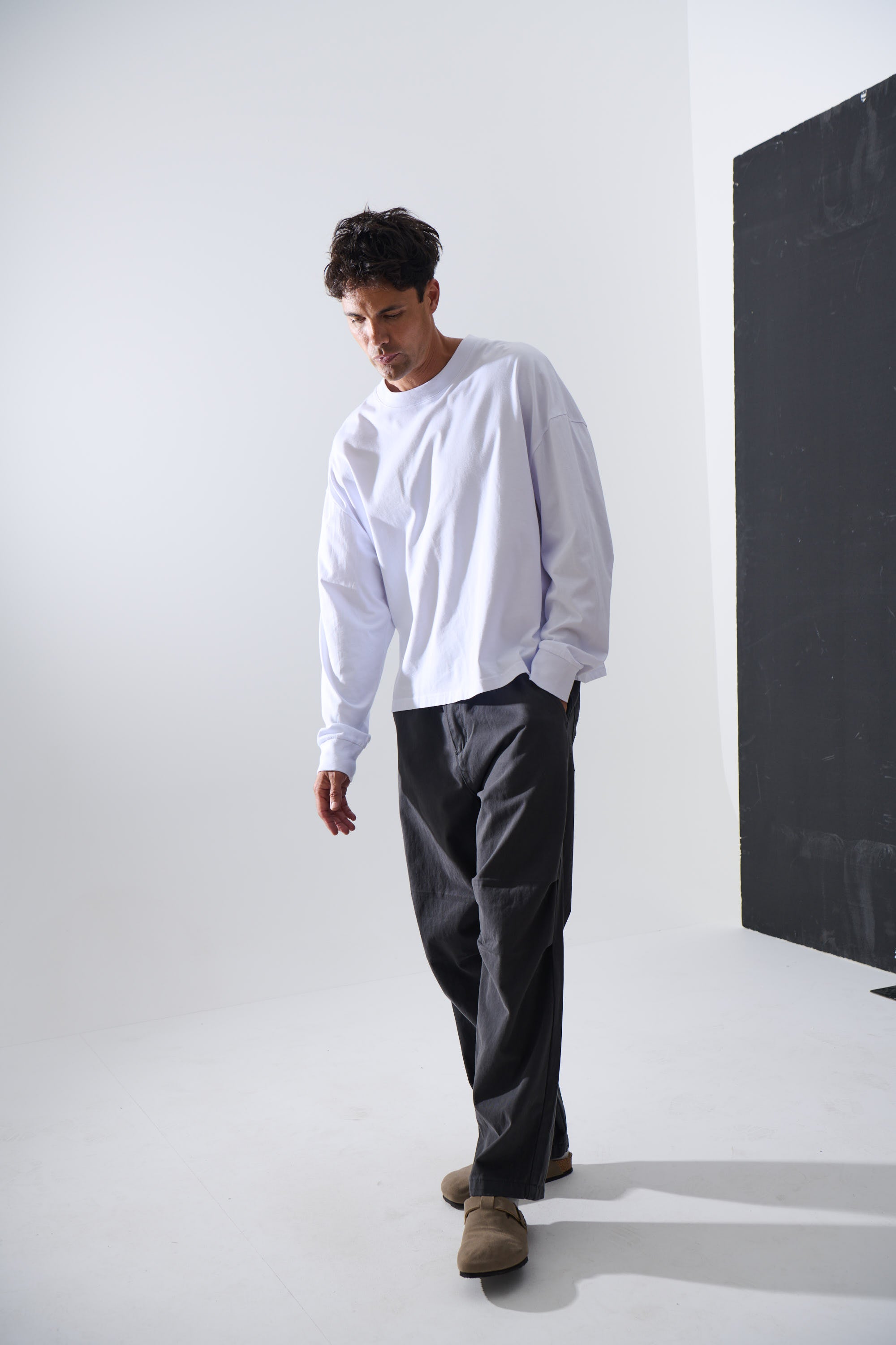 Cotton Long Sleeve White