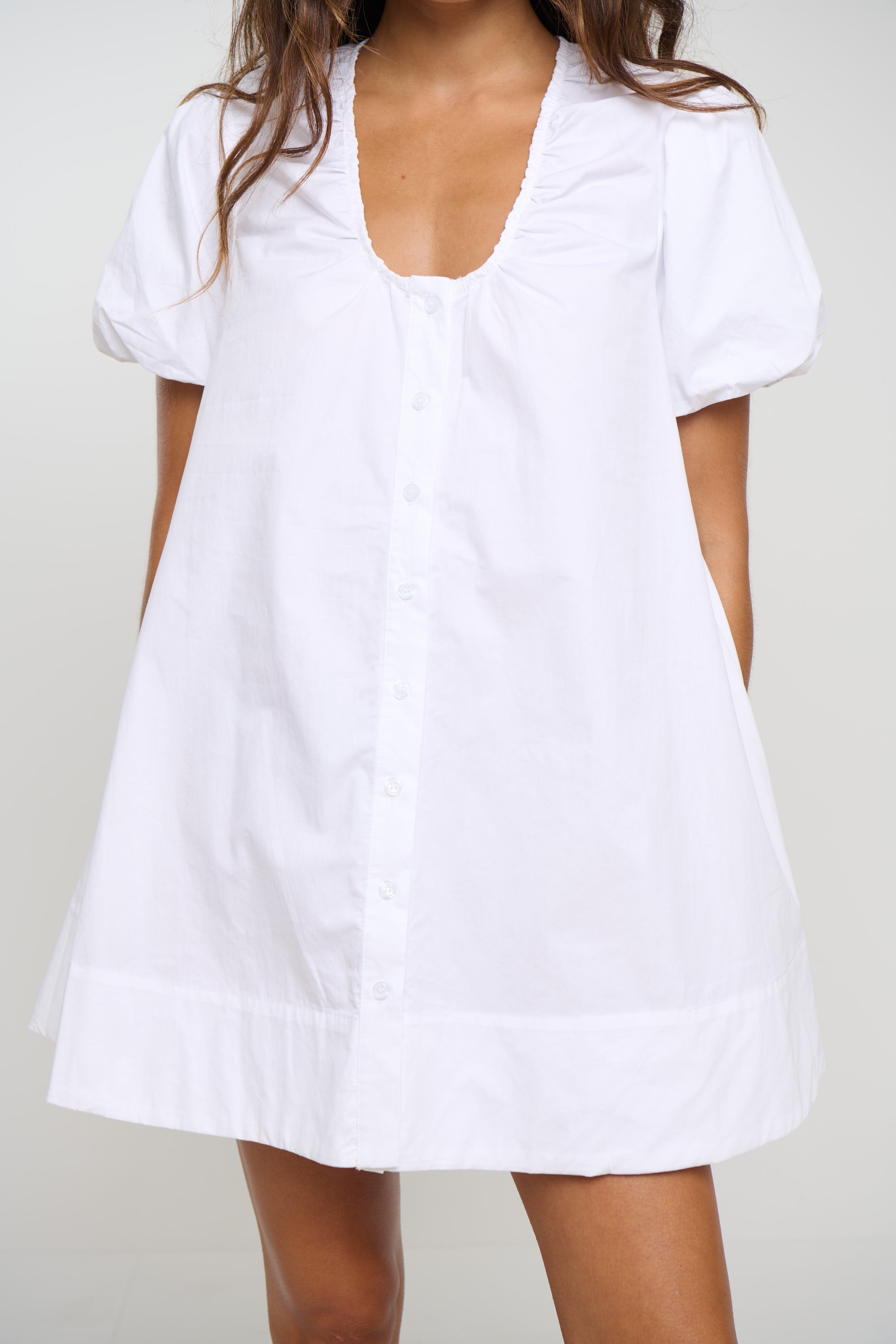 Oaks Mini Dress White