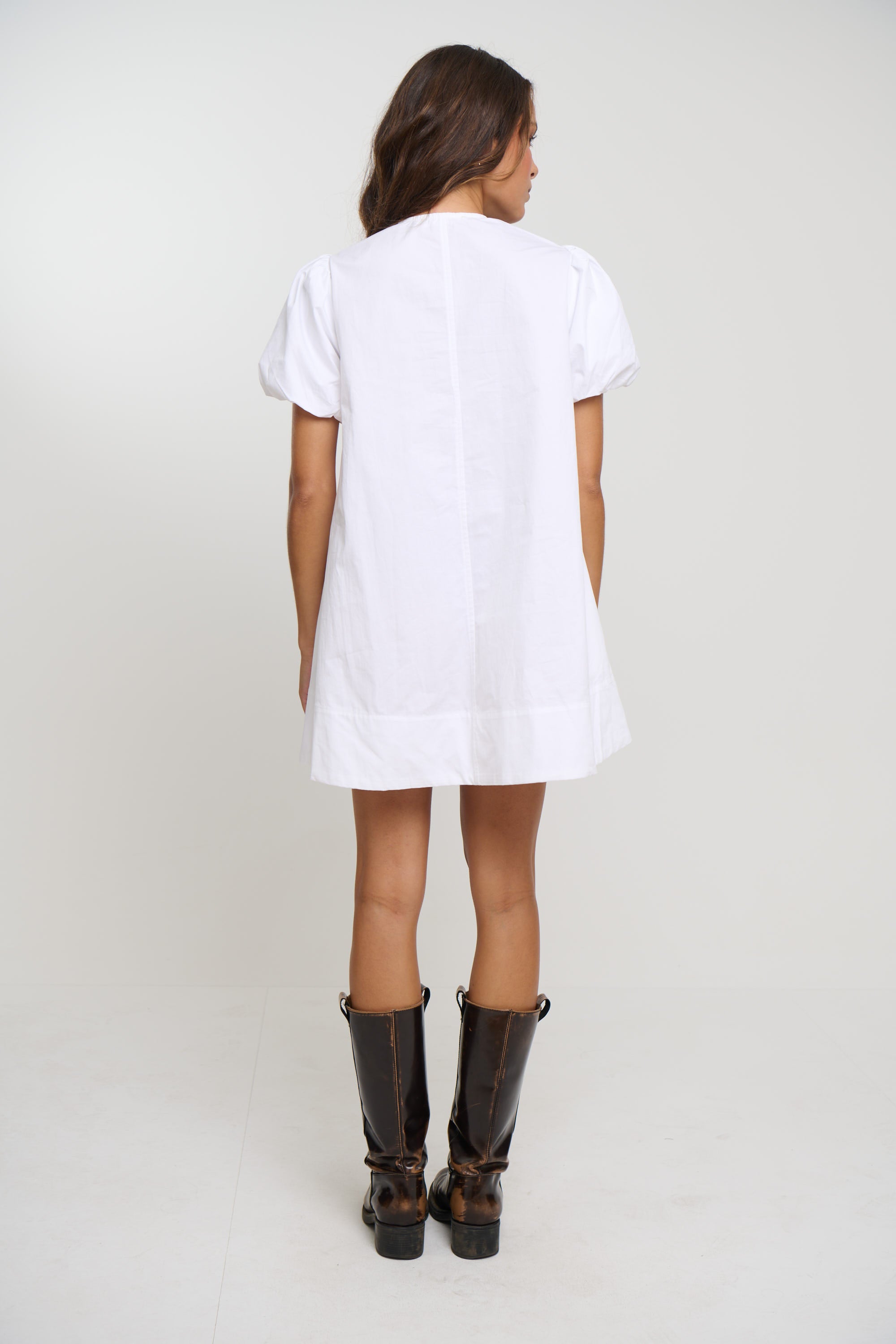 Oaks Mini Dress White