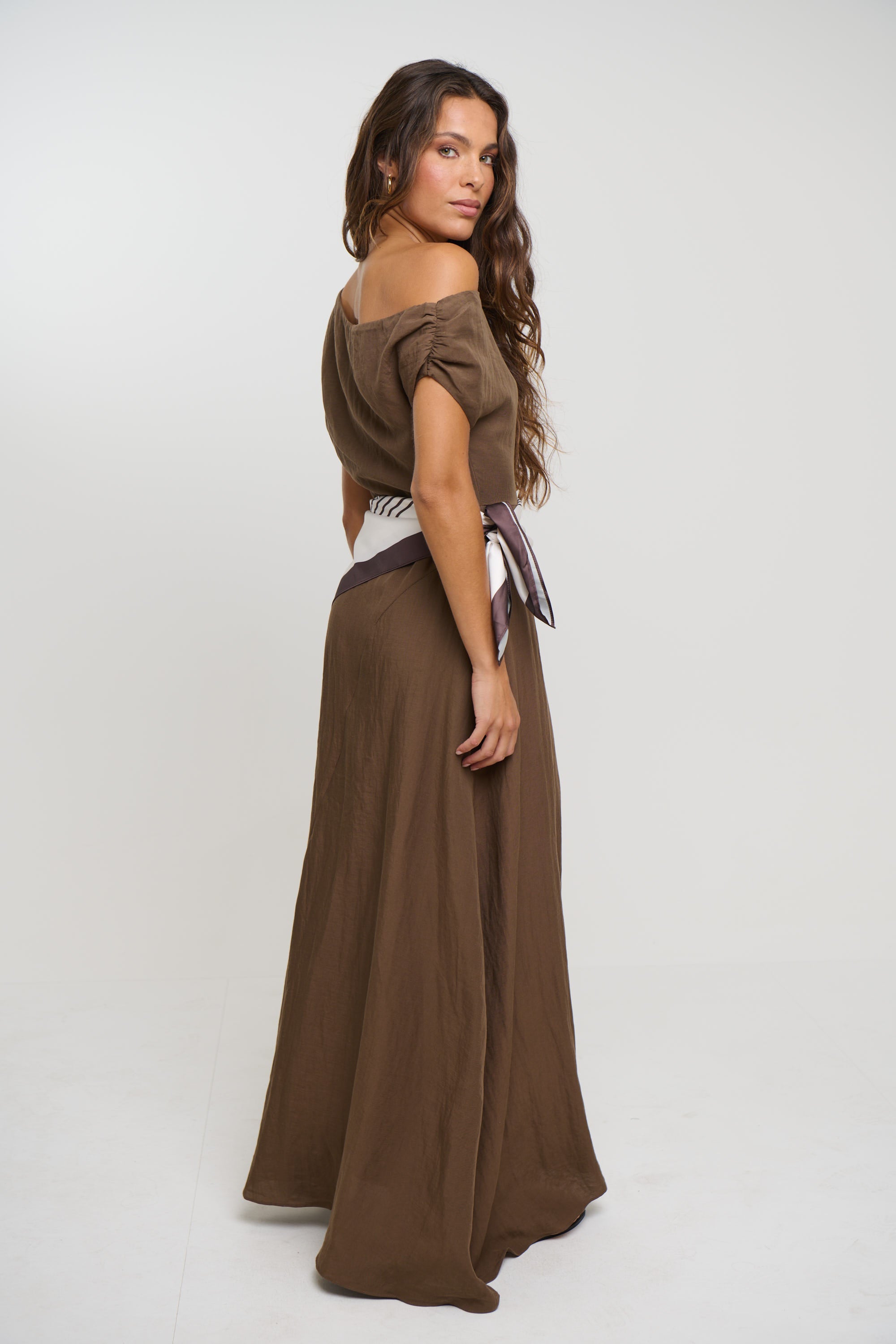 Vail Maxi Dress Chocolate