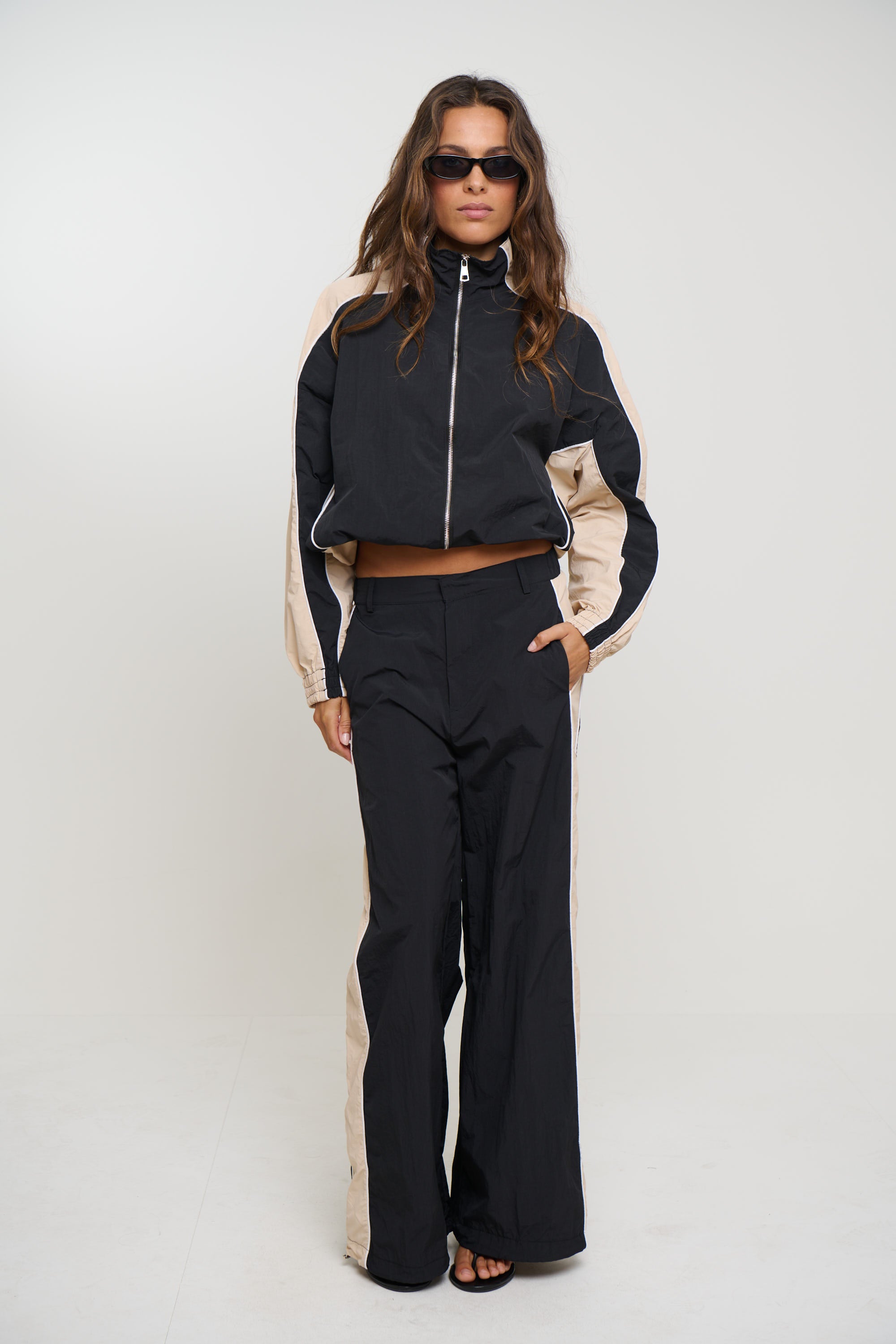 Cleo Windbreaker Black