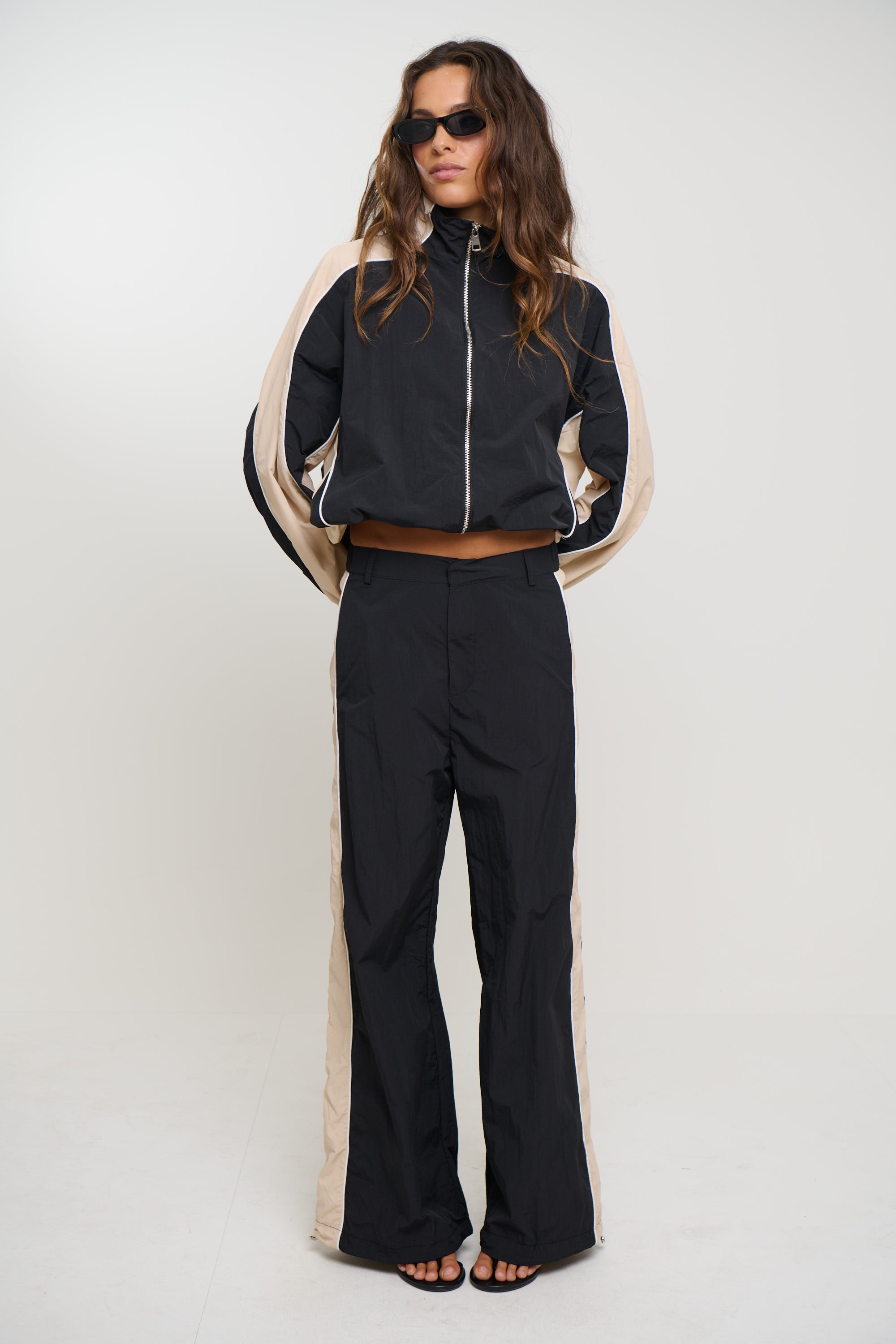 Cleo Windbreaker Black