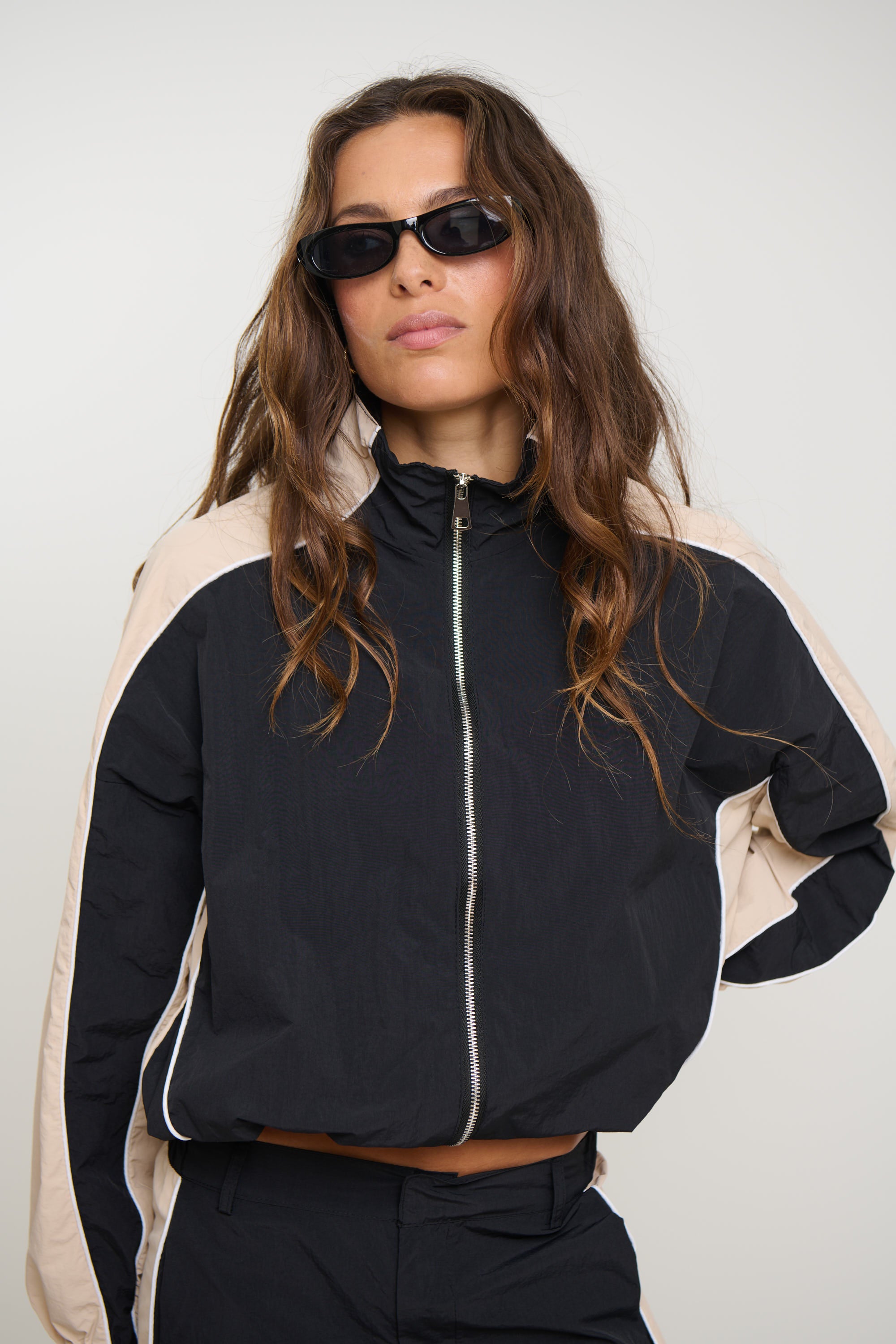 Cleo Windbreaker Black